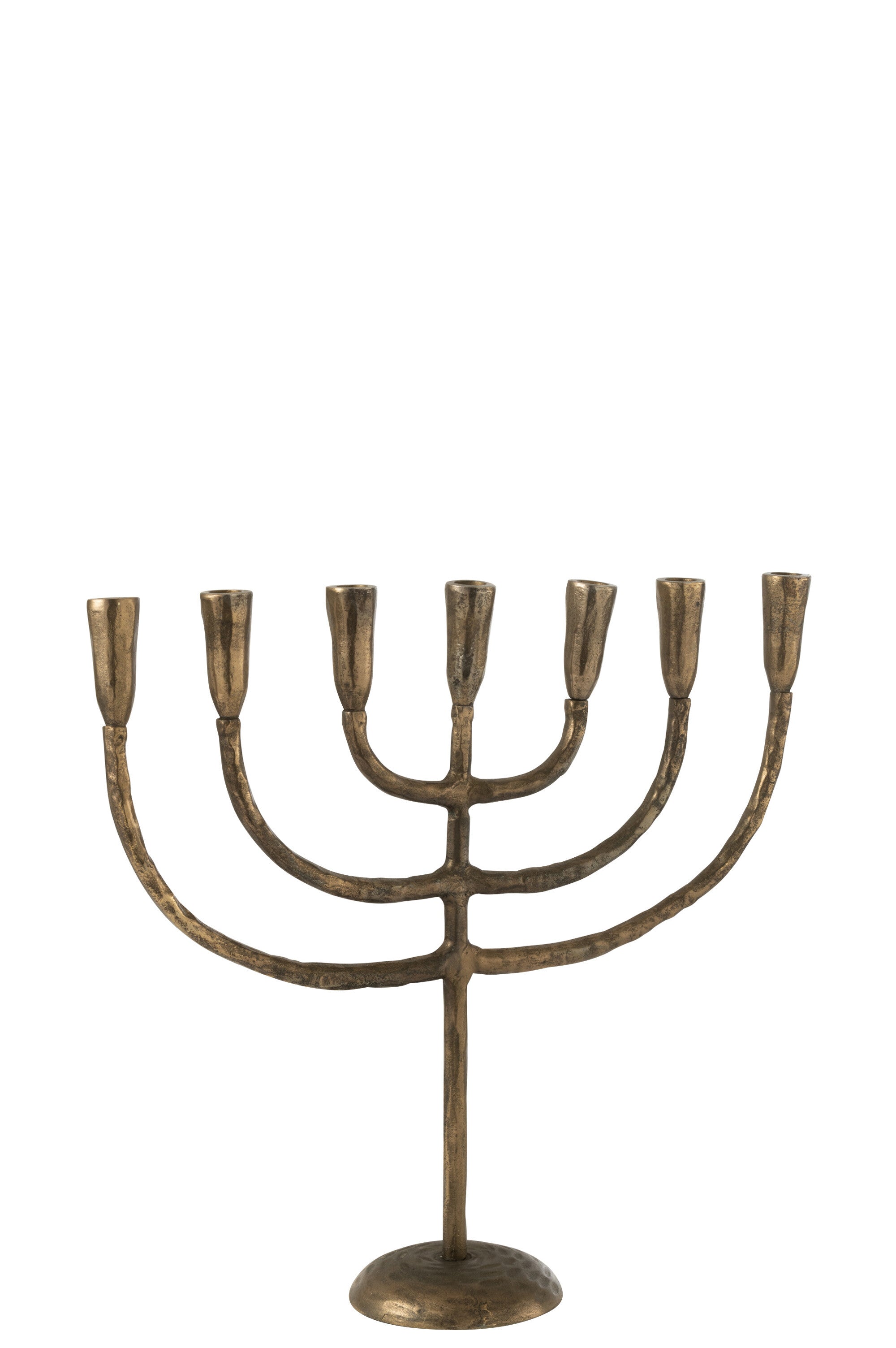 Kerzenständer Menorah Aluminium Bronze