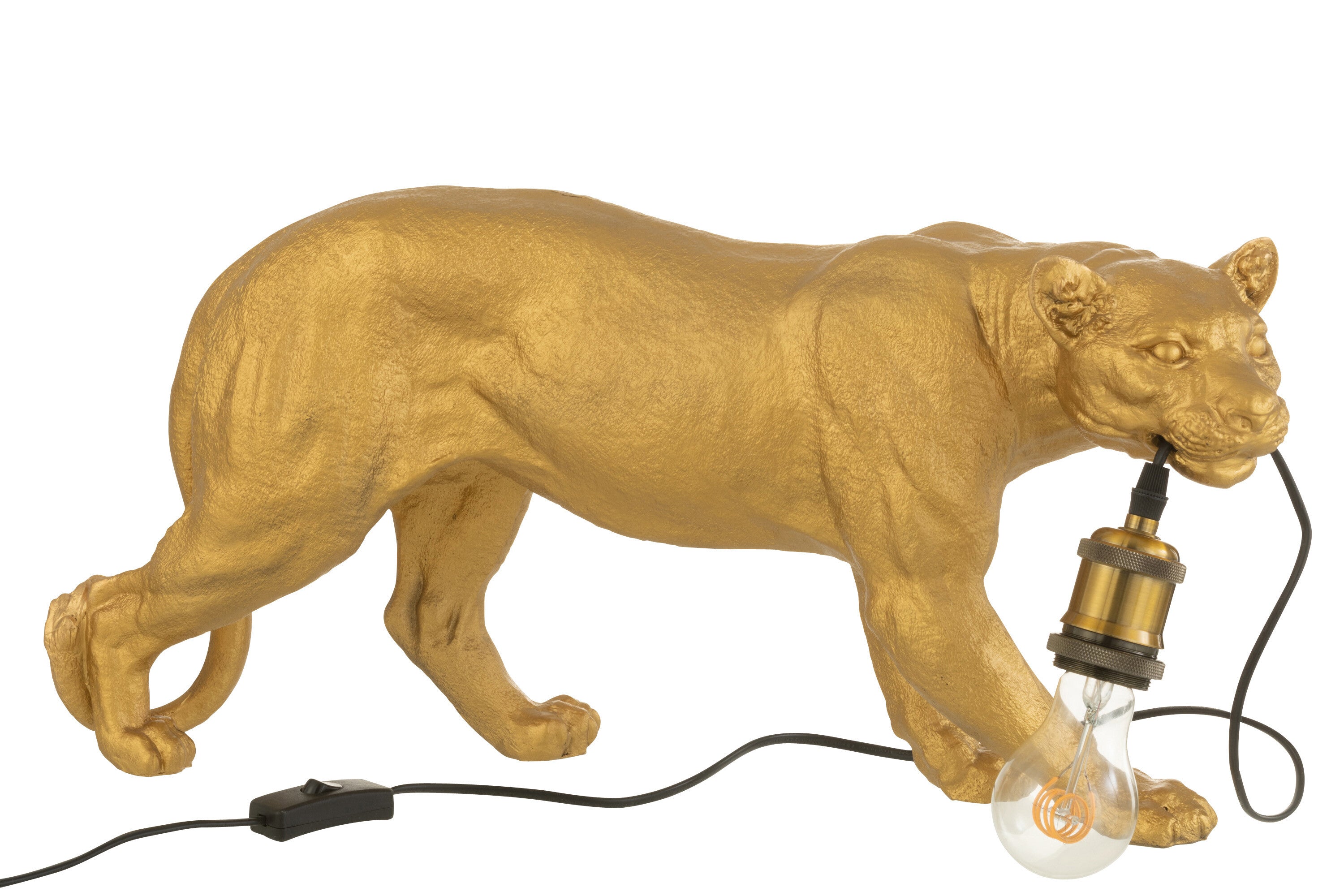 Tischlampe Puma 2er Set Resin Gold Large