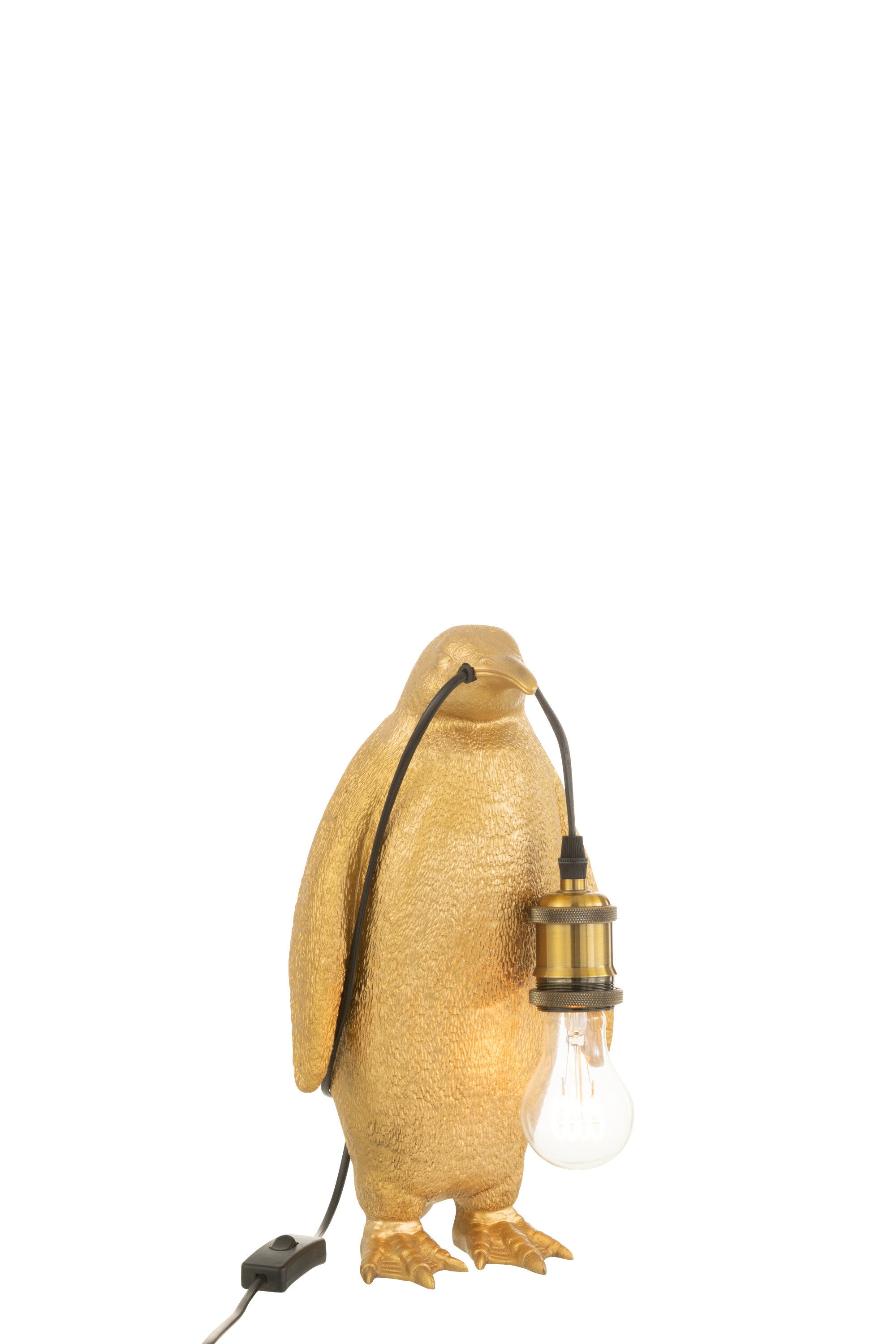 Tischlampe Pinguin 2er Set Resin Gold Small