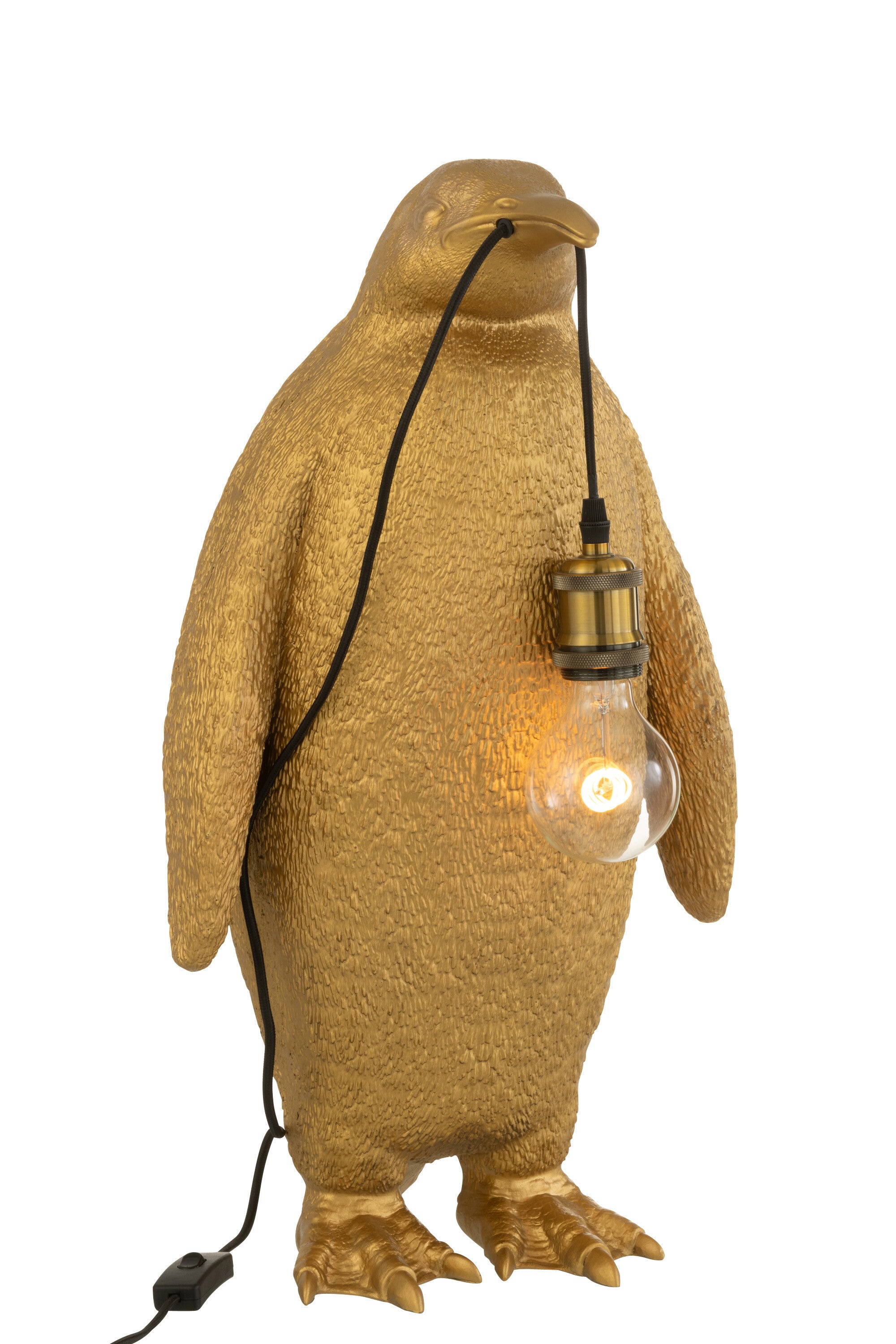 Tischlampe Pinguin Resin Gold Large