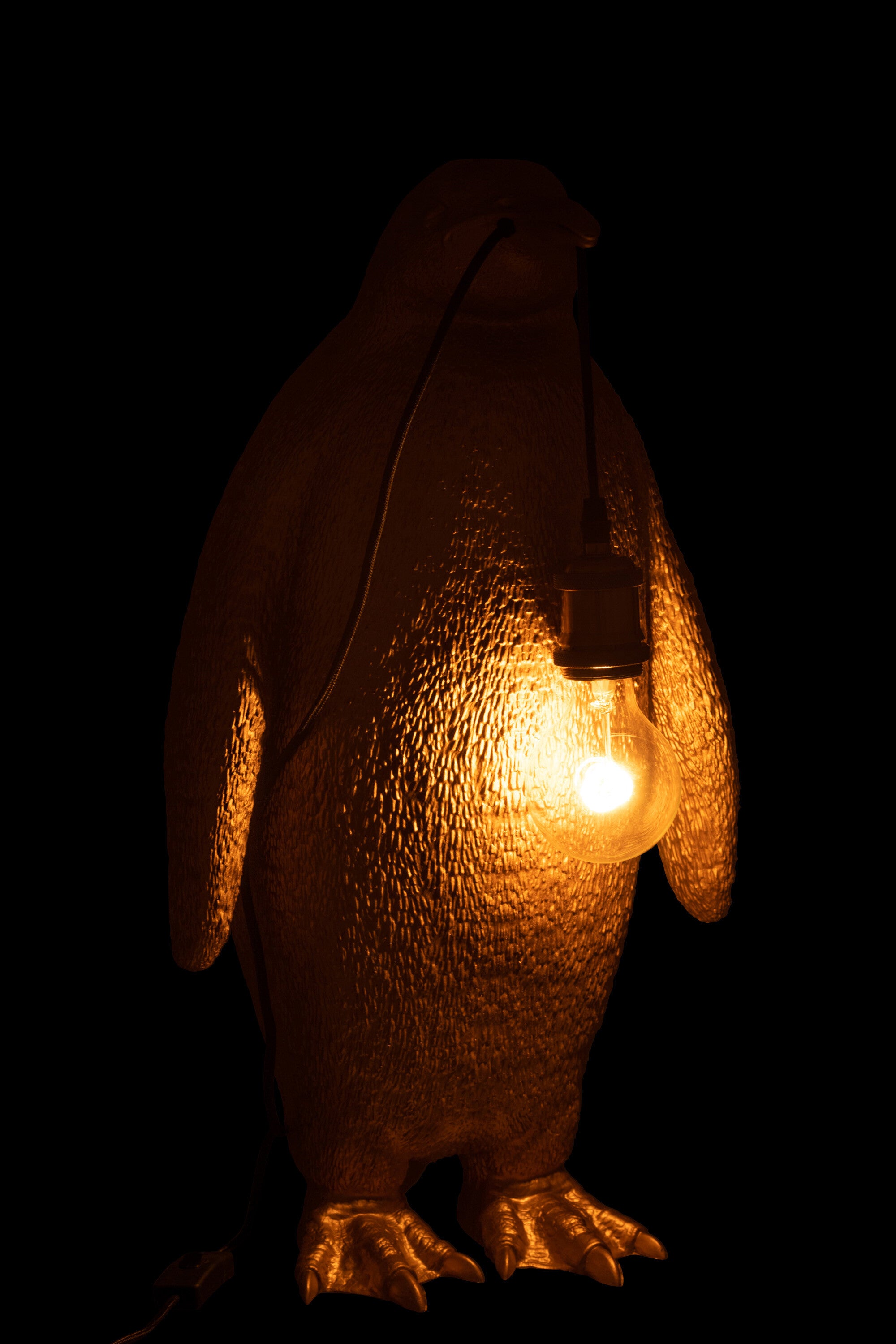 Tischlampe Pinguin Resin Gold Large