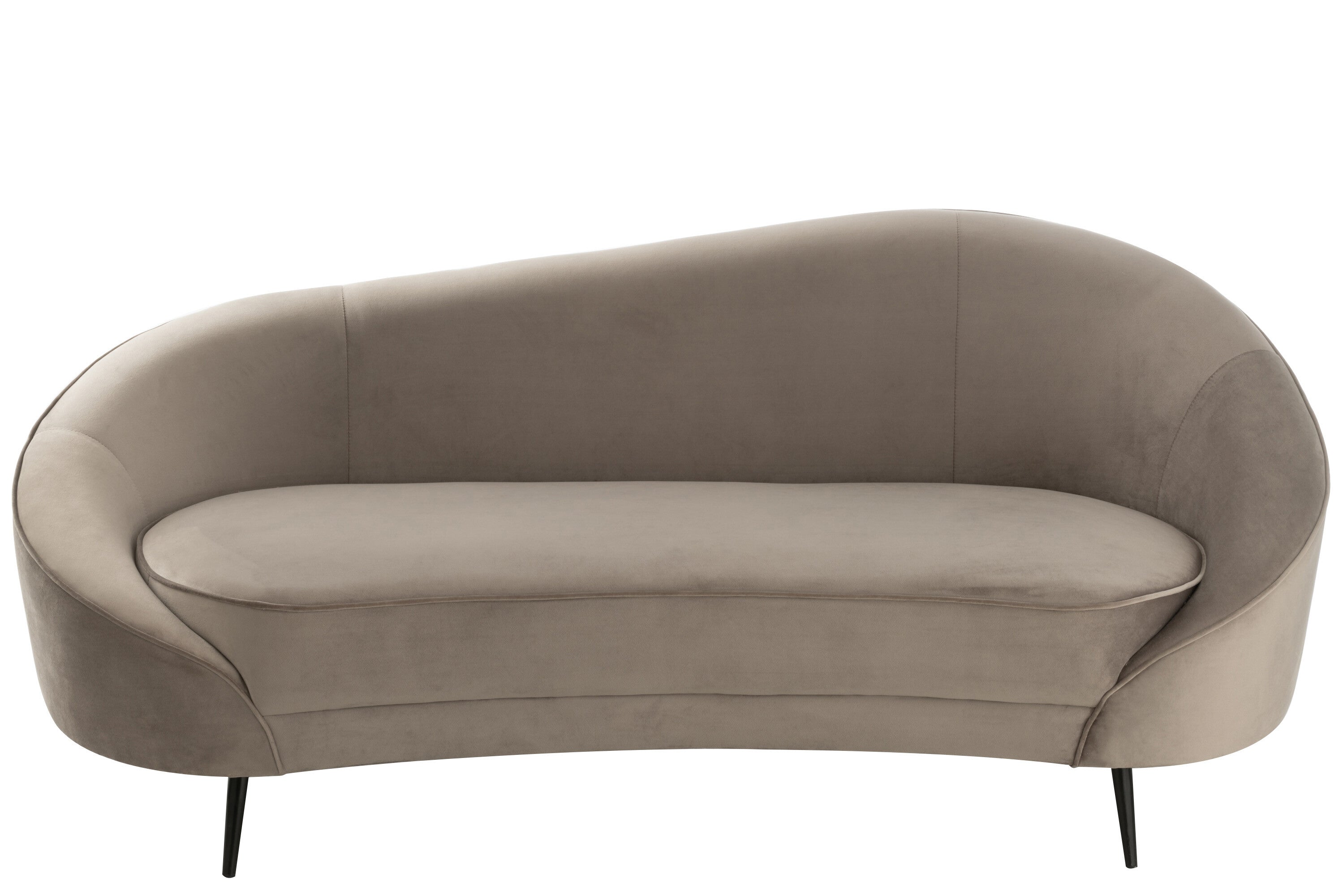 Sofa Elisabeth Textil Silbergrau