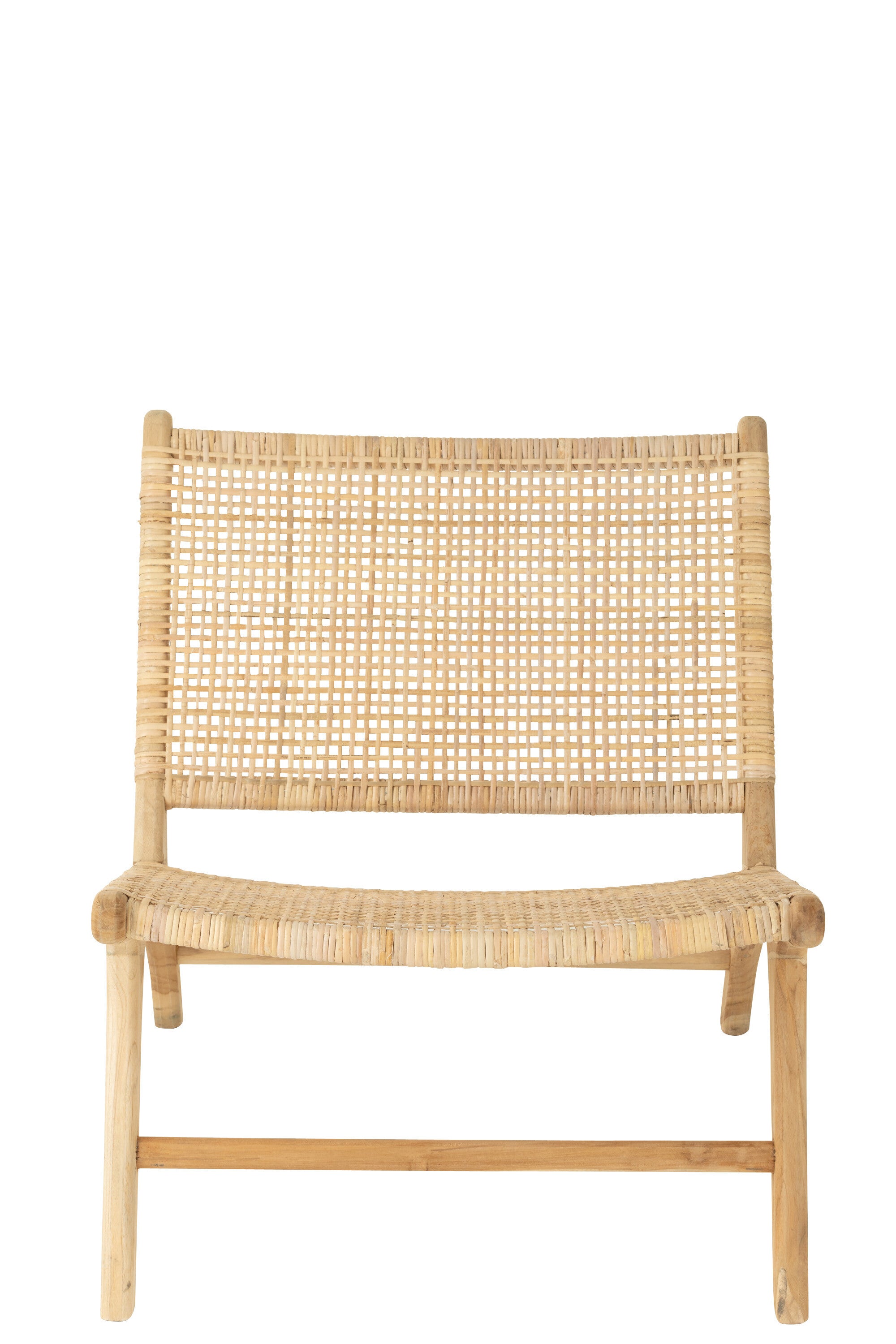 LOUNGE STUHL LOCKER GEWEBT RATTAN NATUR