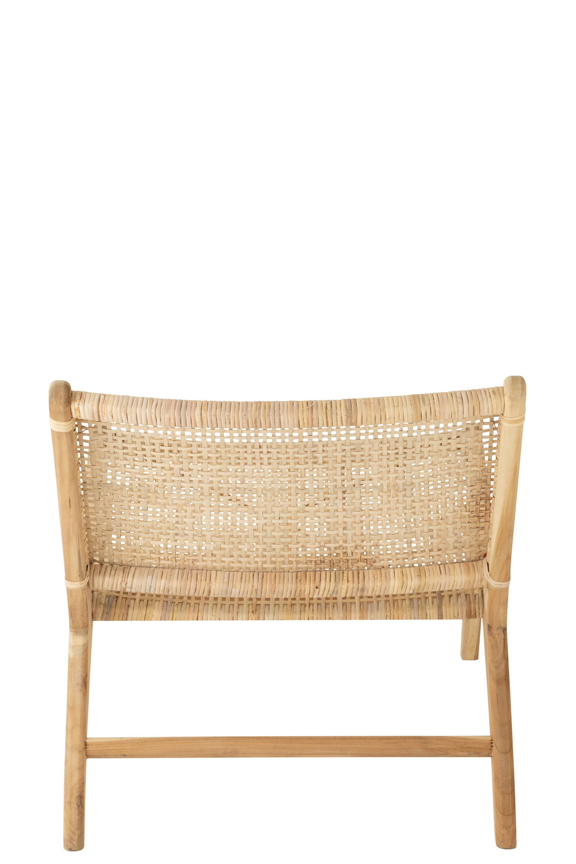 LOUNGE STUHL LOCKER GEWEBT RATTAN NATUR