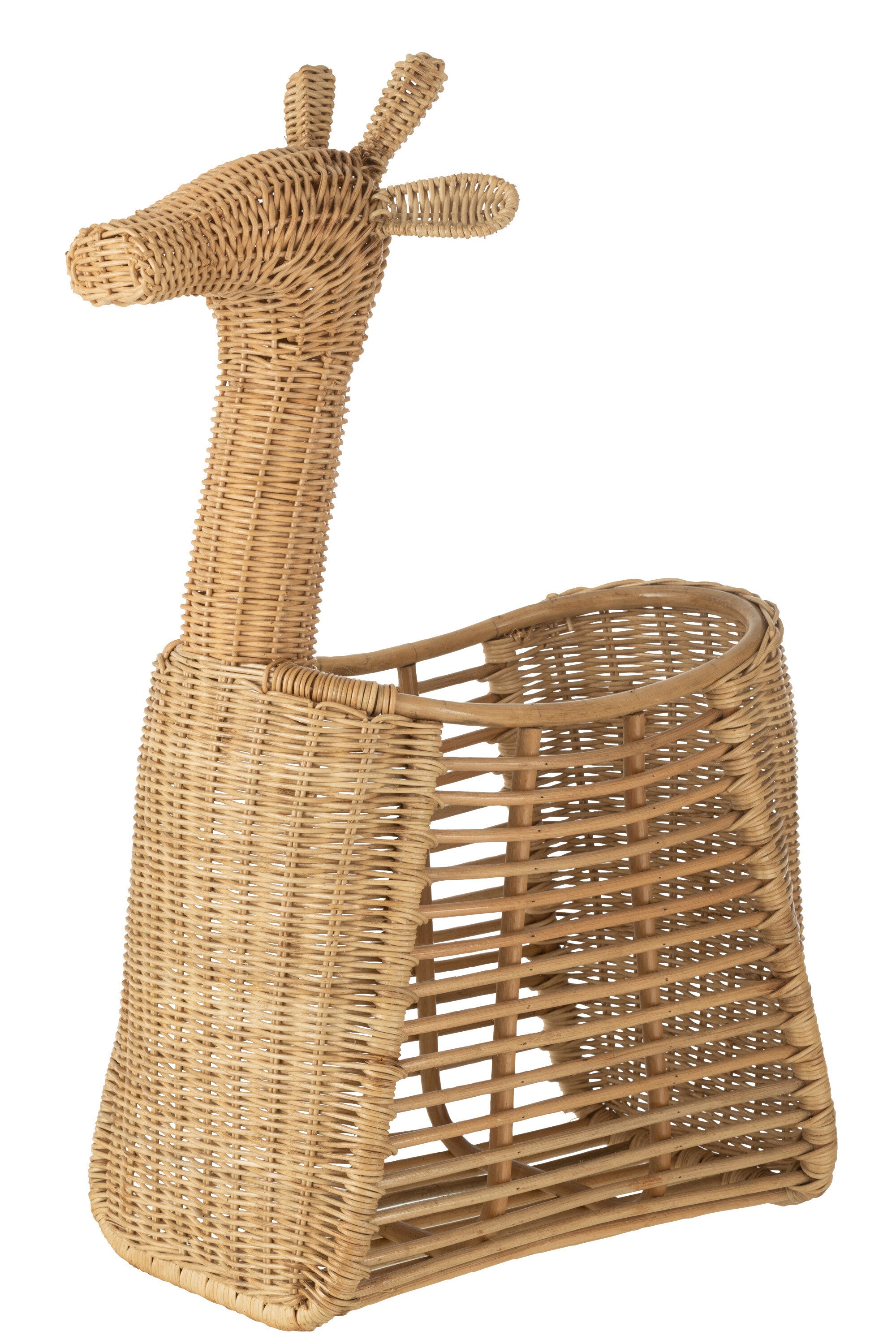 KORB GIRAFFE RATTAN NATUR