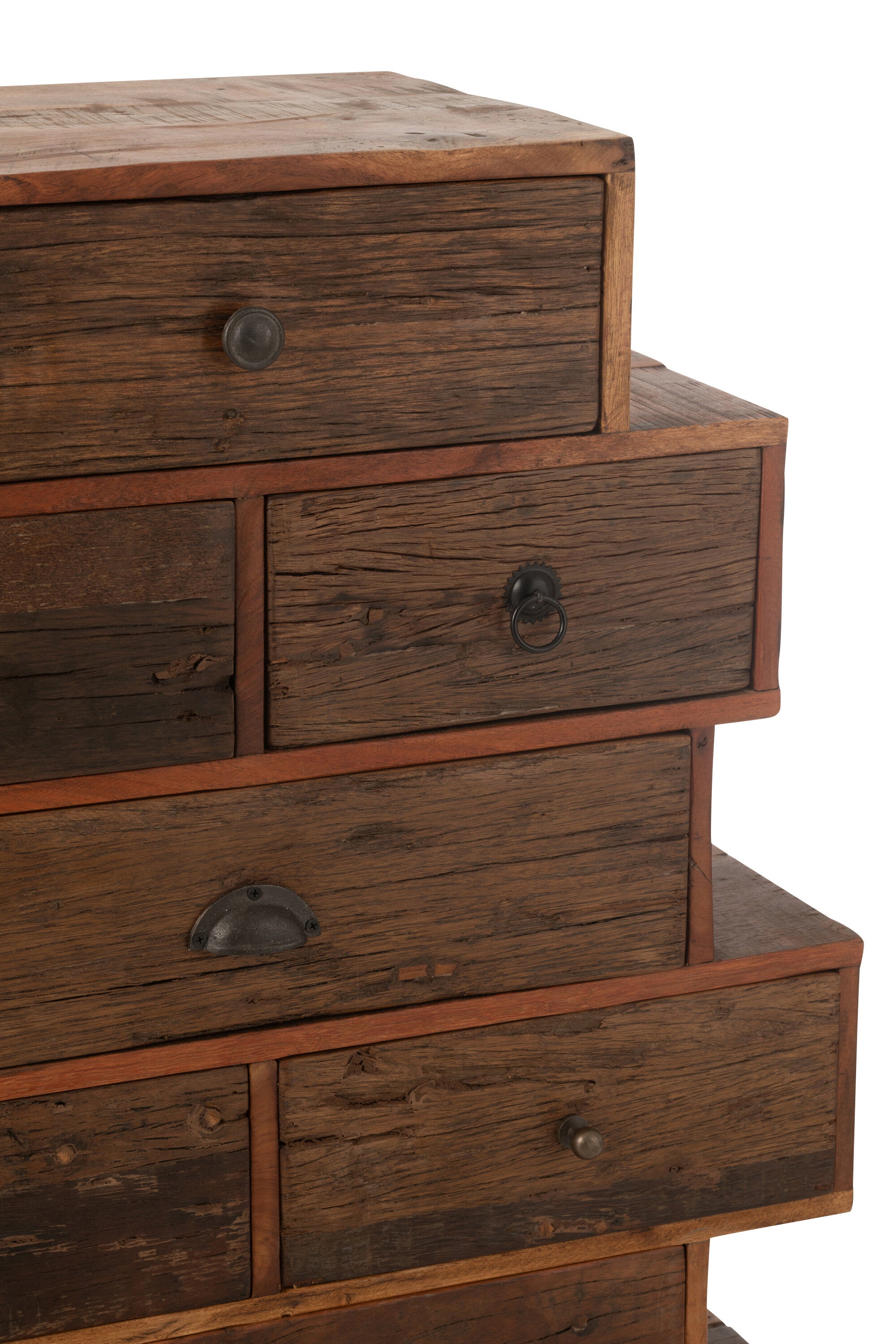 Highboard / Kommode Vinto Recyceltes Holz Natur