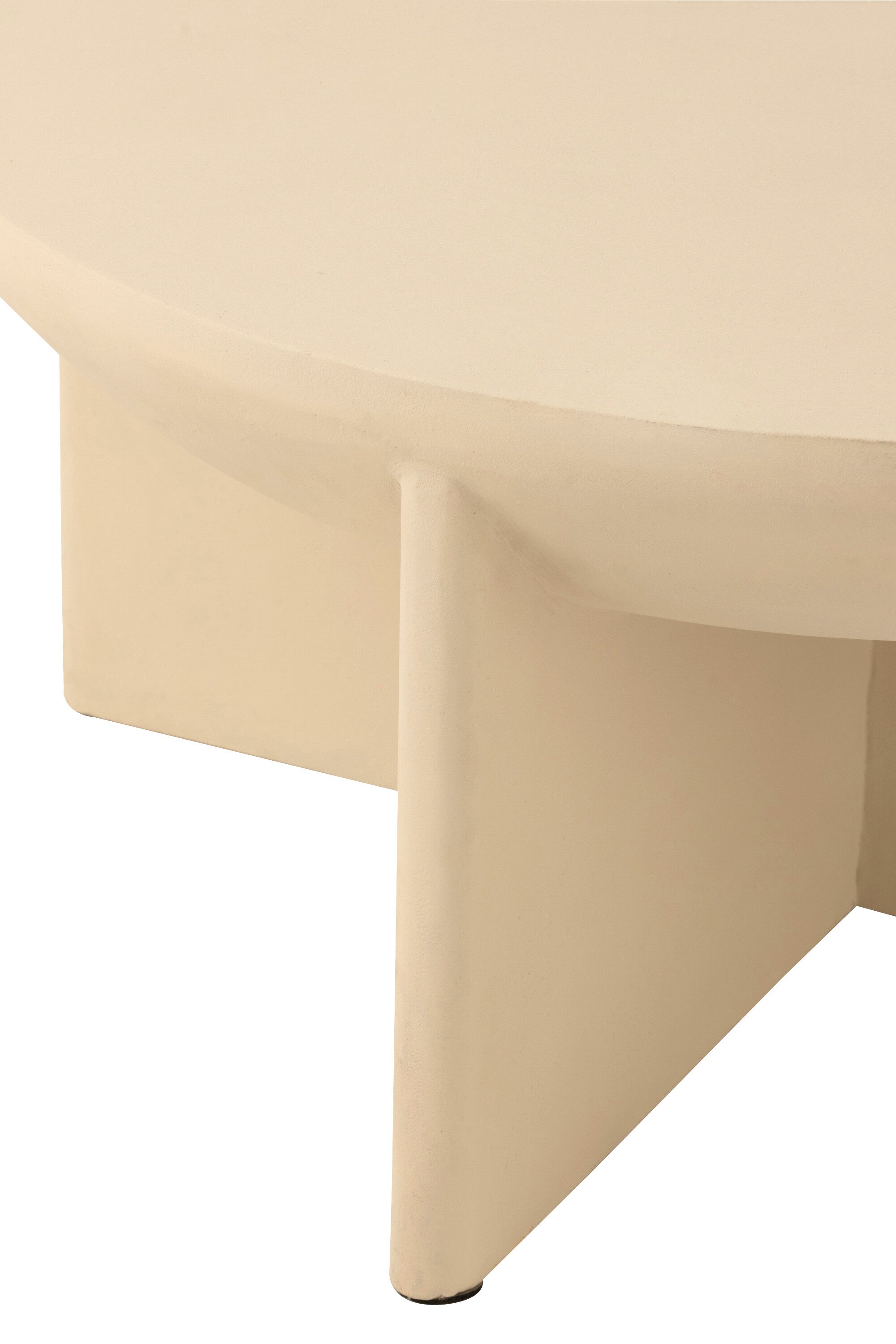 Couchtisch Halfy Mangoholz Beige