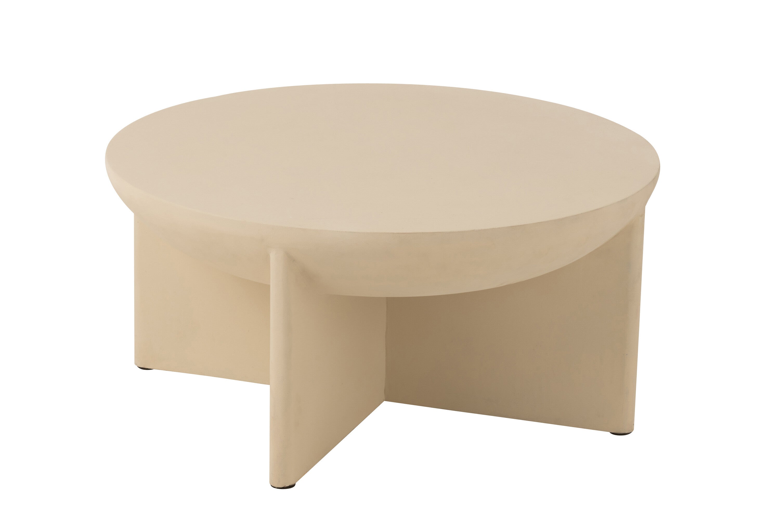 Couchtisch Halfy Mangoholz Beige