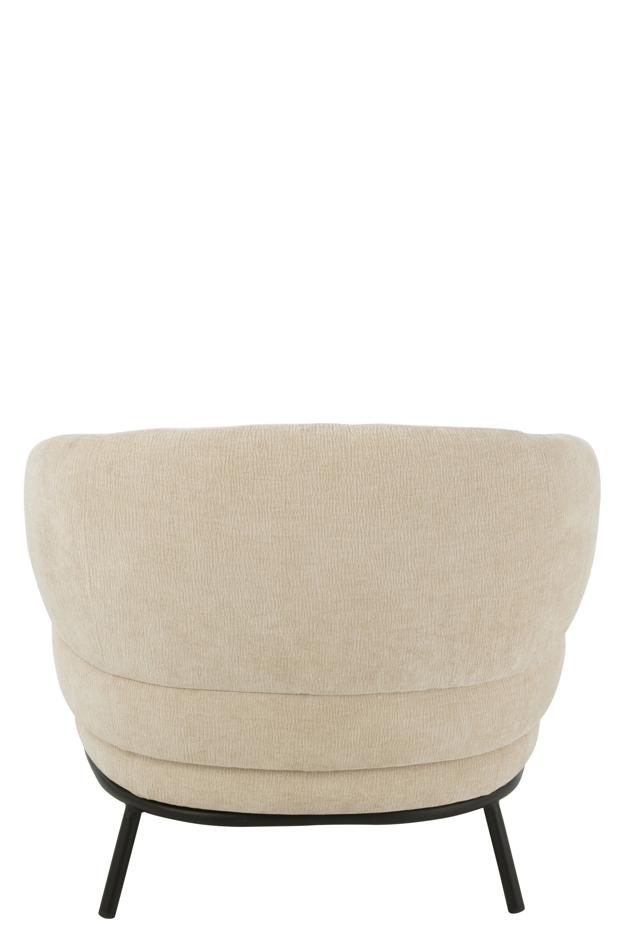 Loungesessel Mars Pappelholz/Schaum Beige