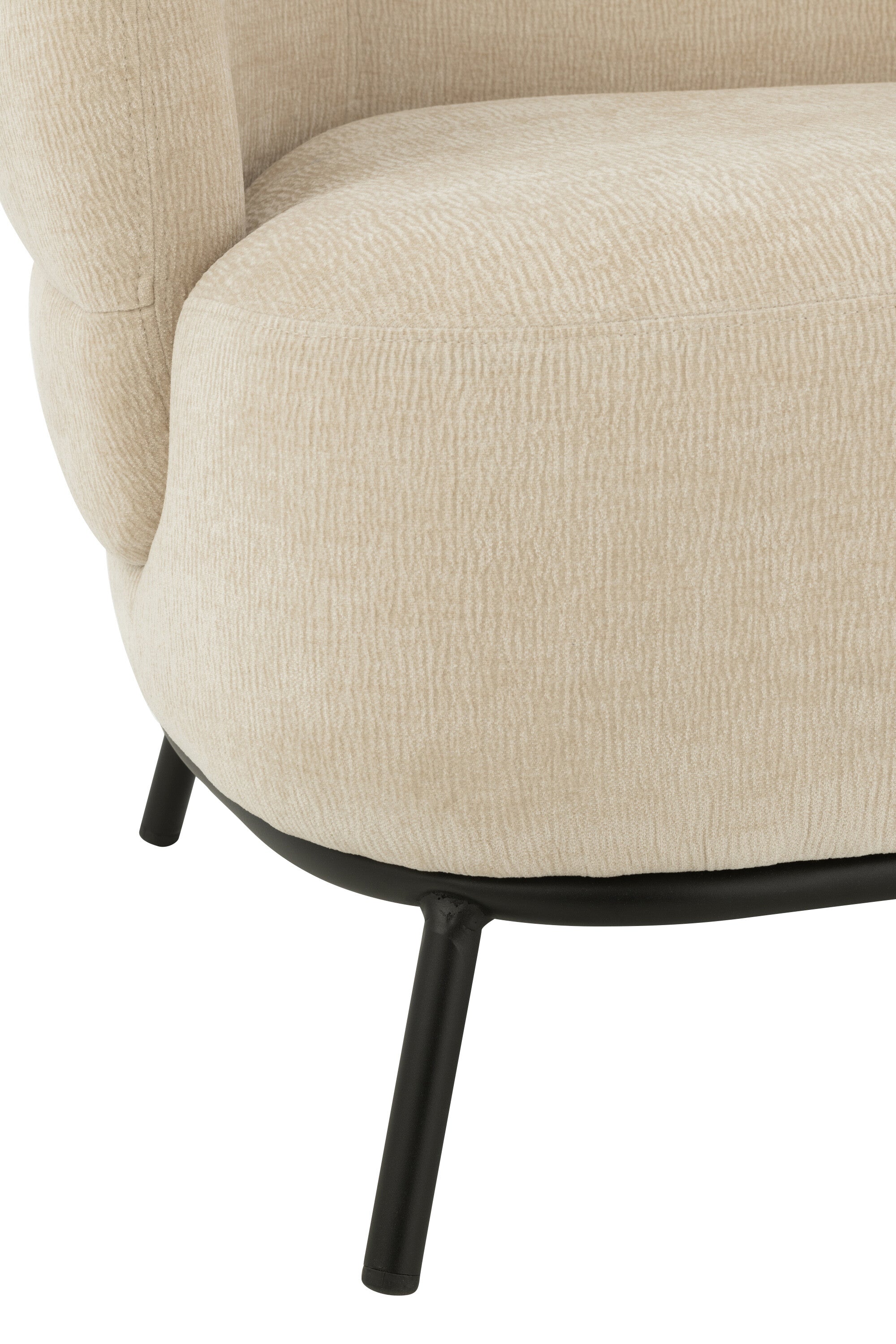 Loungesessel Mars Pappelholz/Schaum Beige