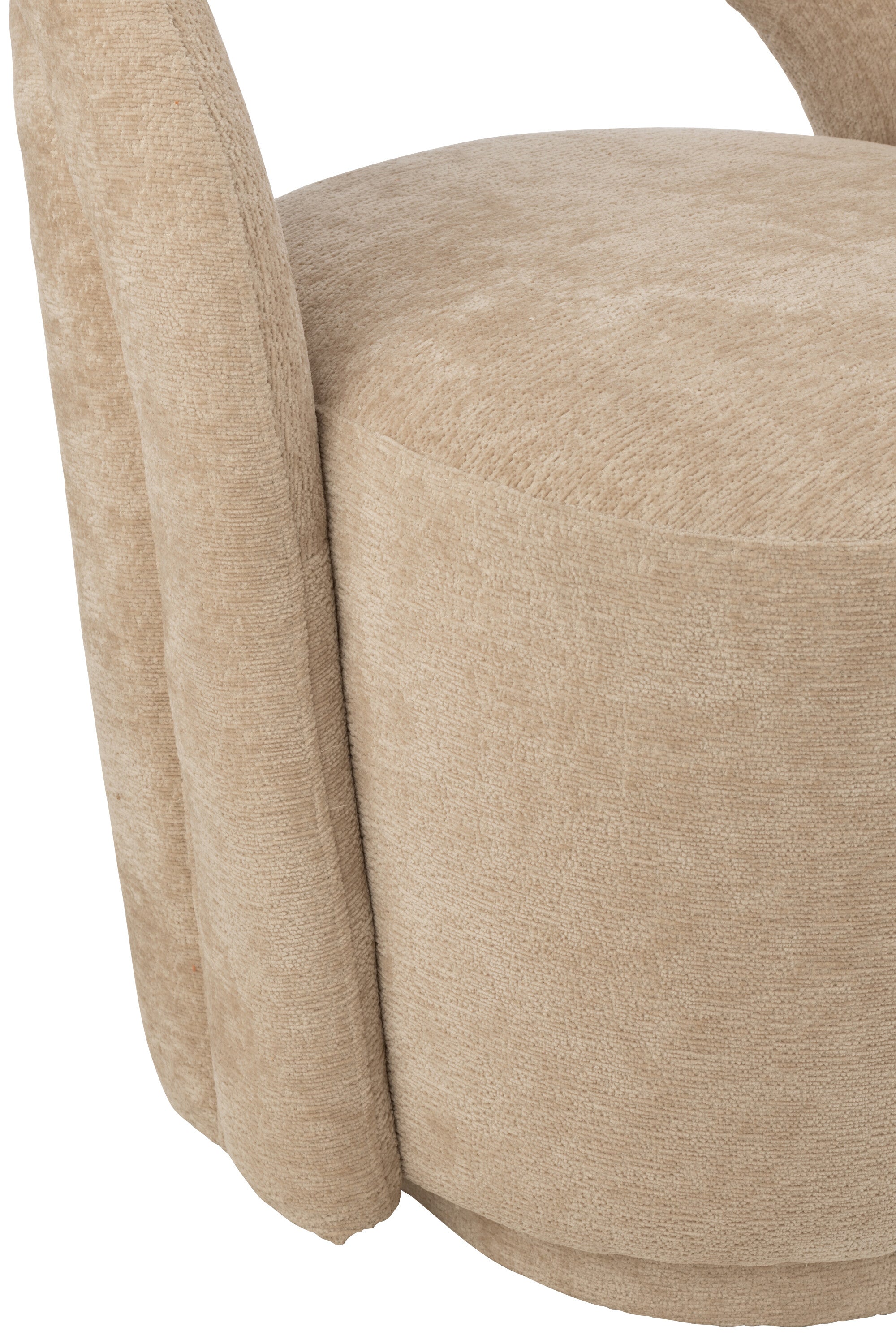 Stuhl Accent Textil Beige