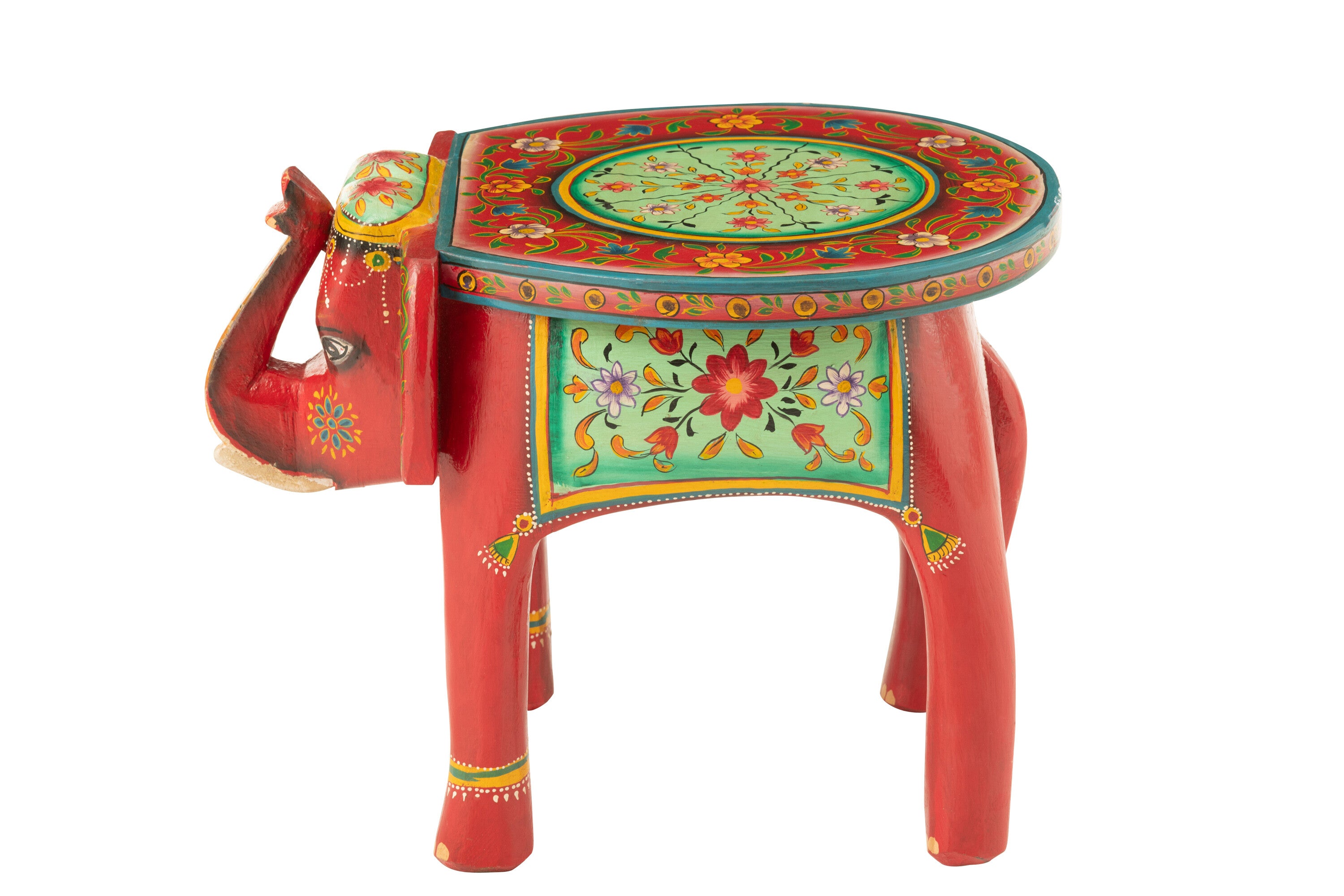 Hocker Elefant Mumbai Mango Holz Mix