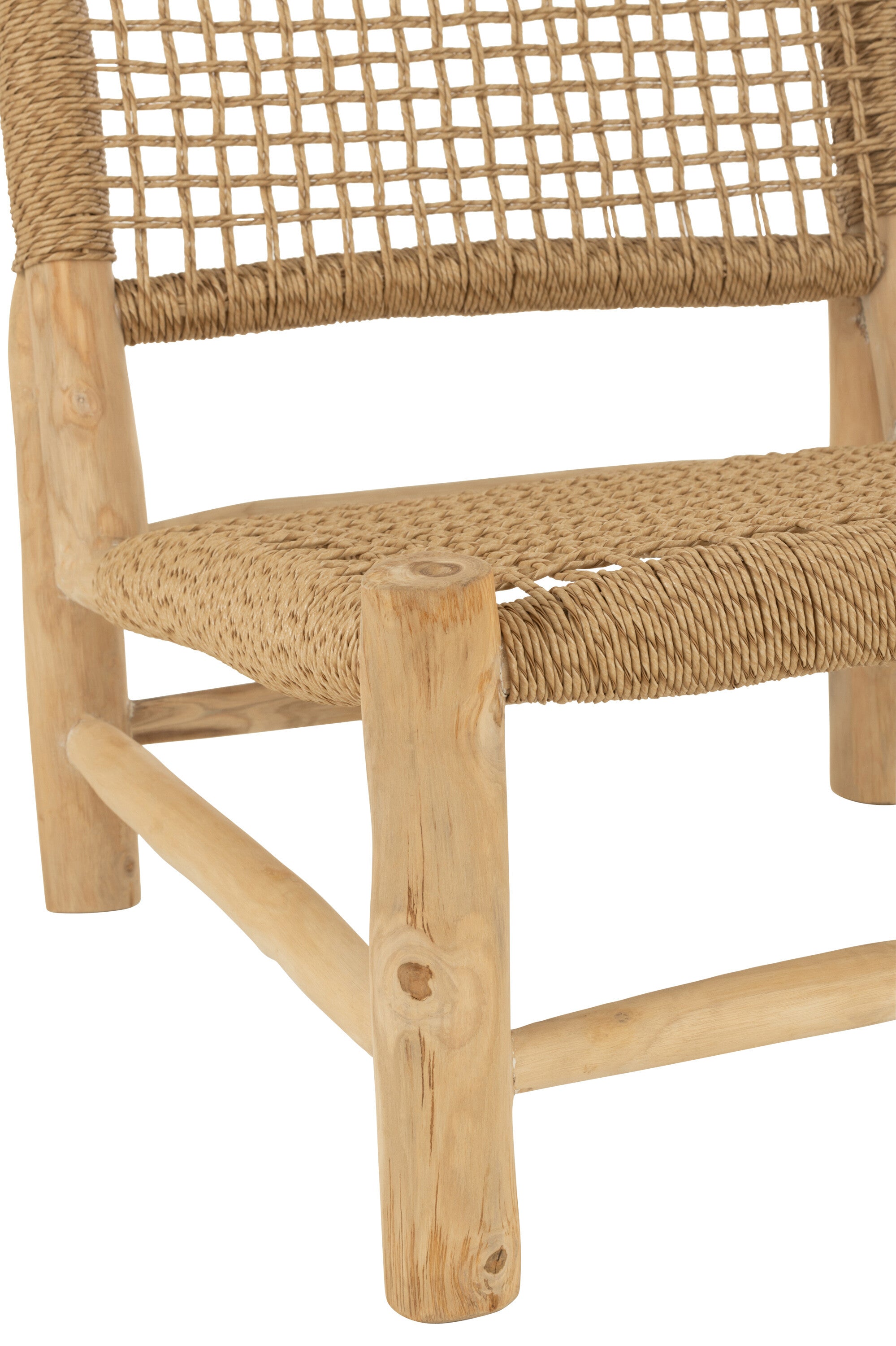 Sessel Vita Teak/Plastik Natur