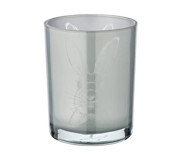 Glas Windlicht Hase H 13 cm - Edzard