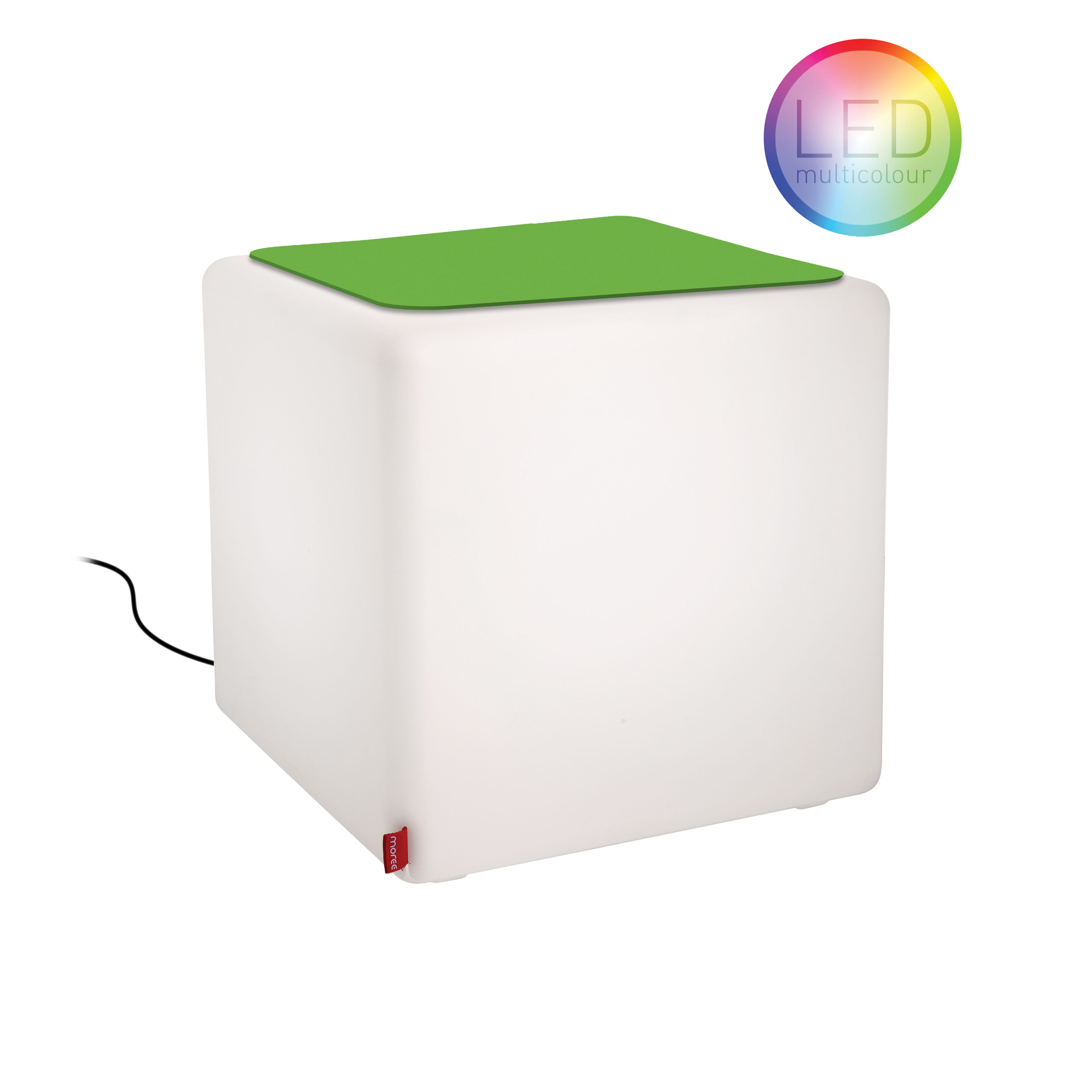 CUBE Outdoor LED beleuchteter Tisch