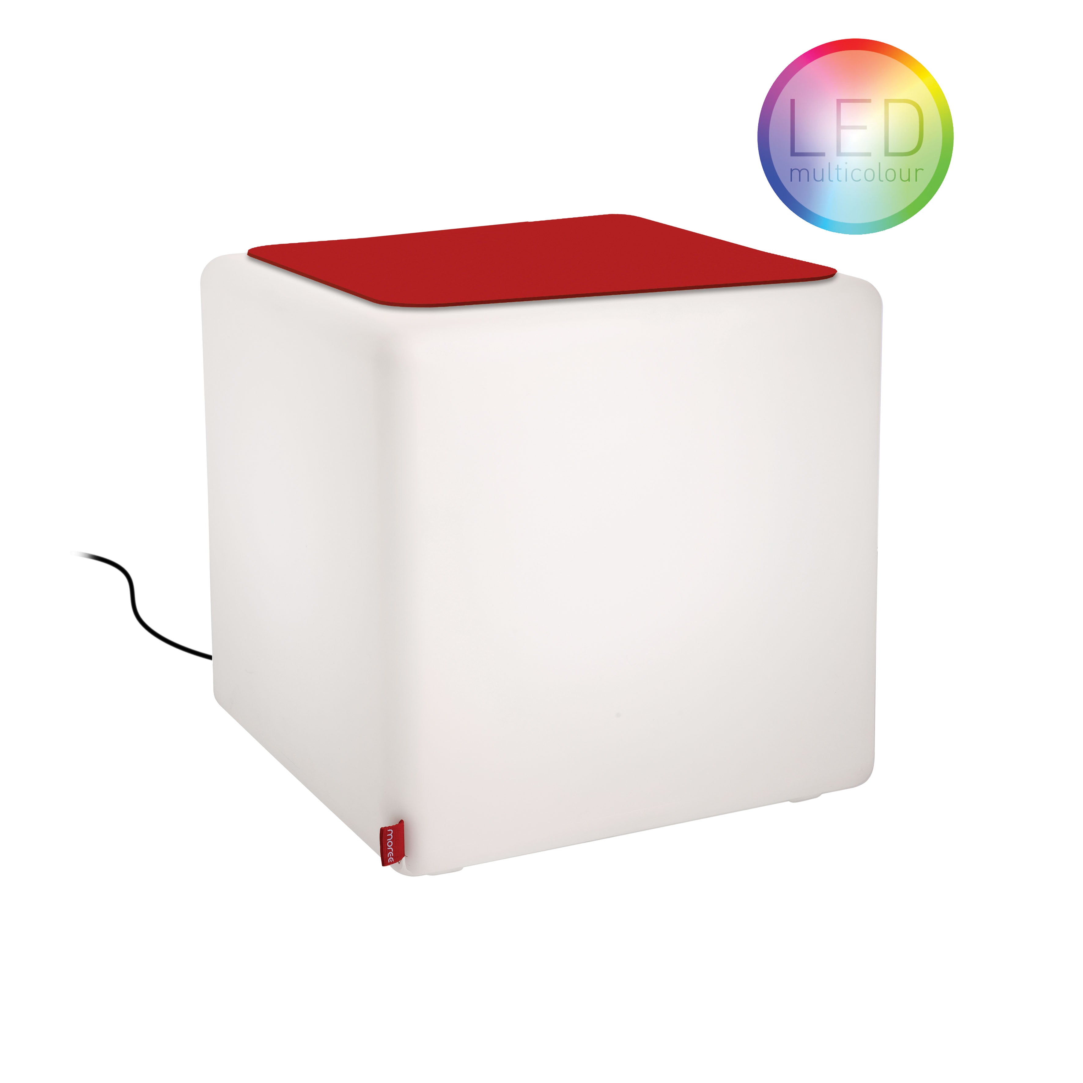 CUBE Outdoor LED beleuchteter Tisch