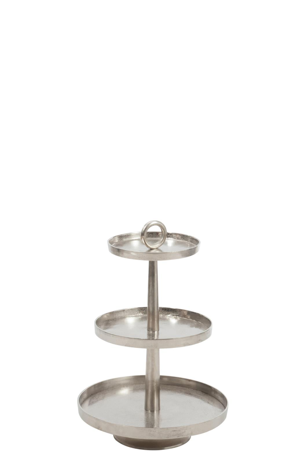 ETAGERE ALU SILBER GRÖSSE L (51x51x76cm)