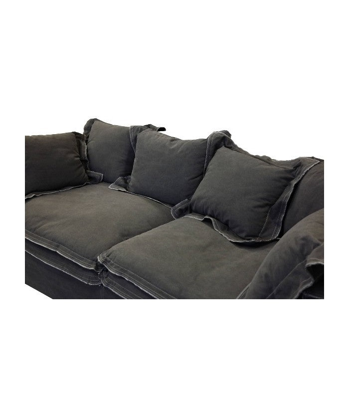 Soho 3-Sitzer Sofa- VINT-COT-GREY