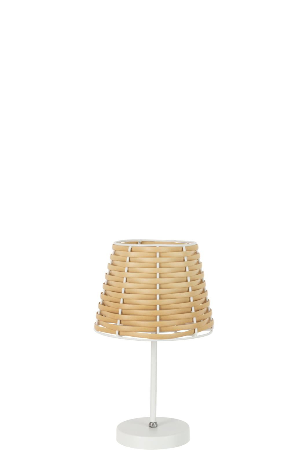 TISCHLAMPE LED PLASTIK BEIGE