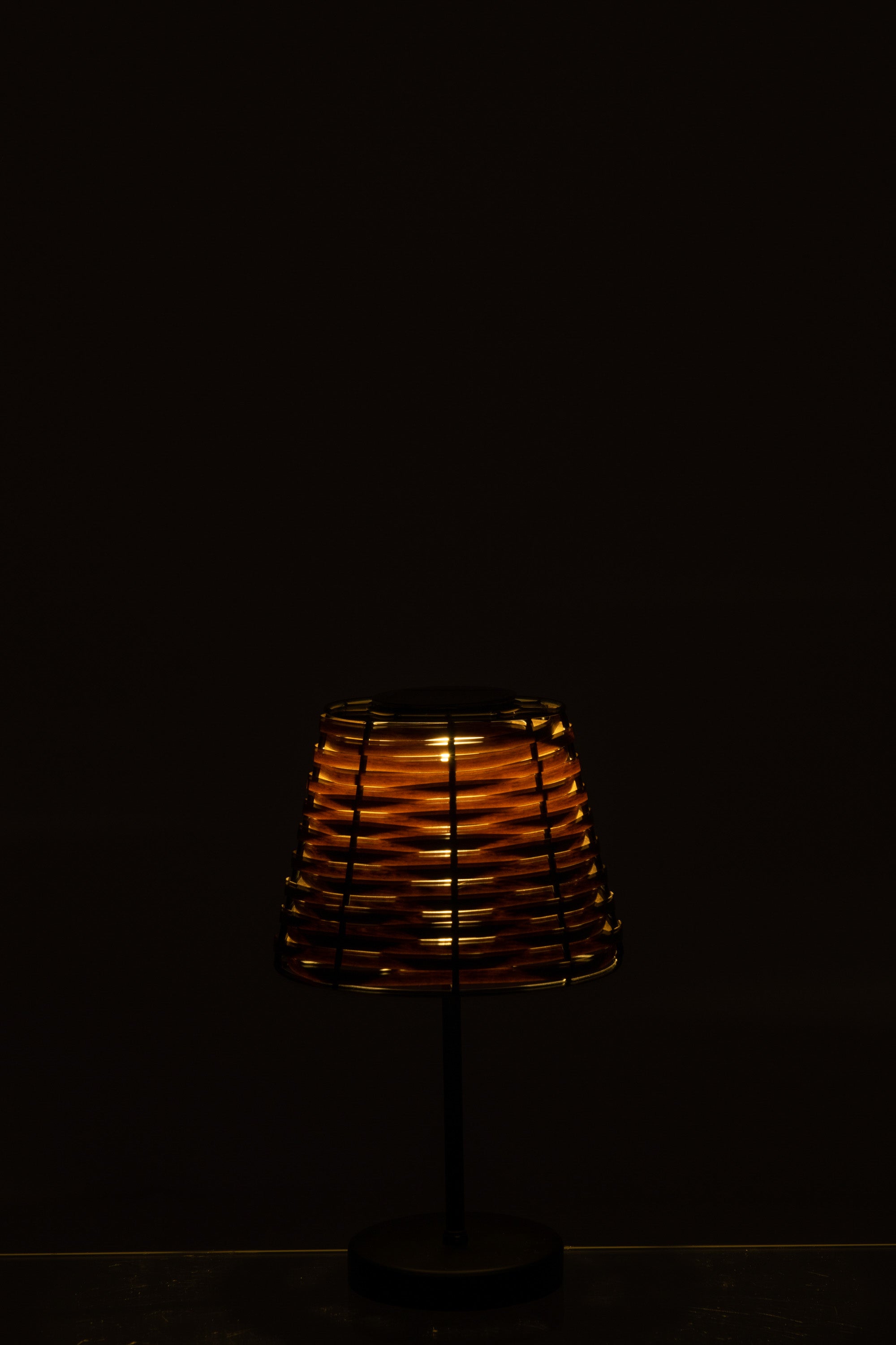 SOLARLAMPE BRAUN