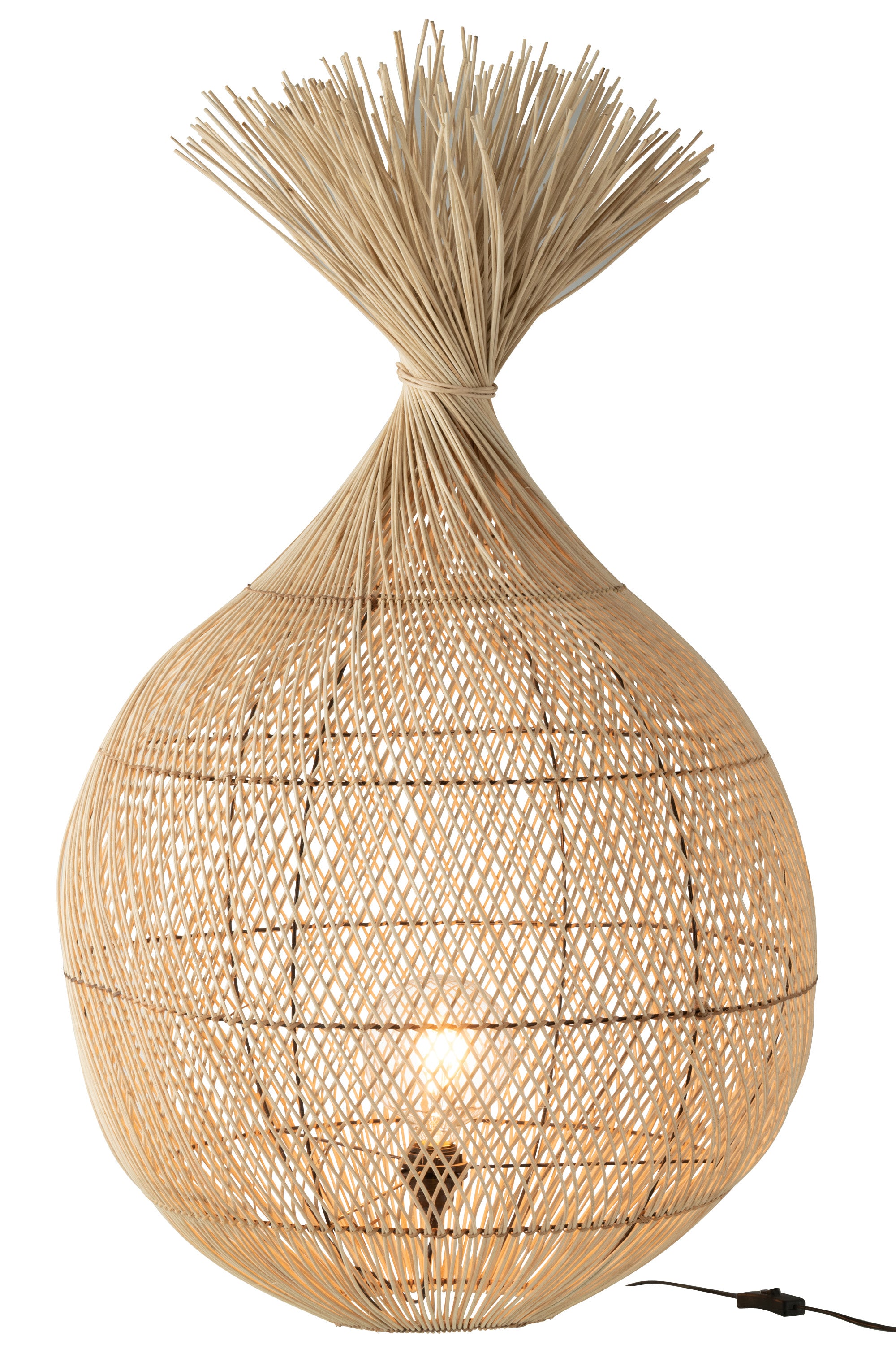 LAMPE KIMMY RATTAN NATUR