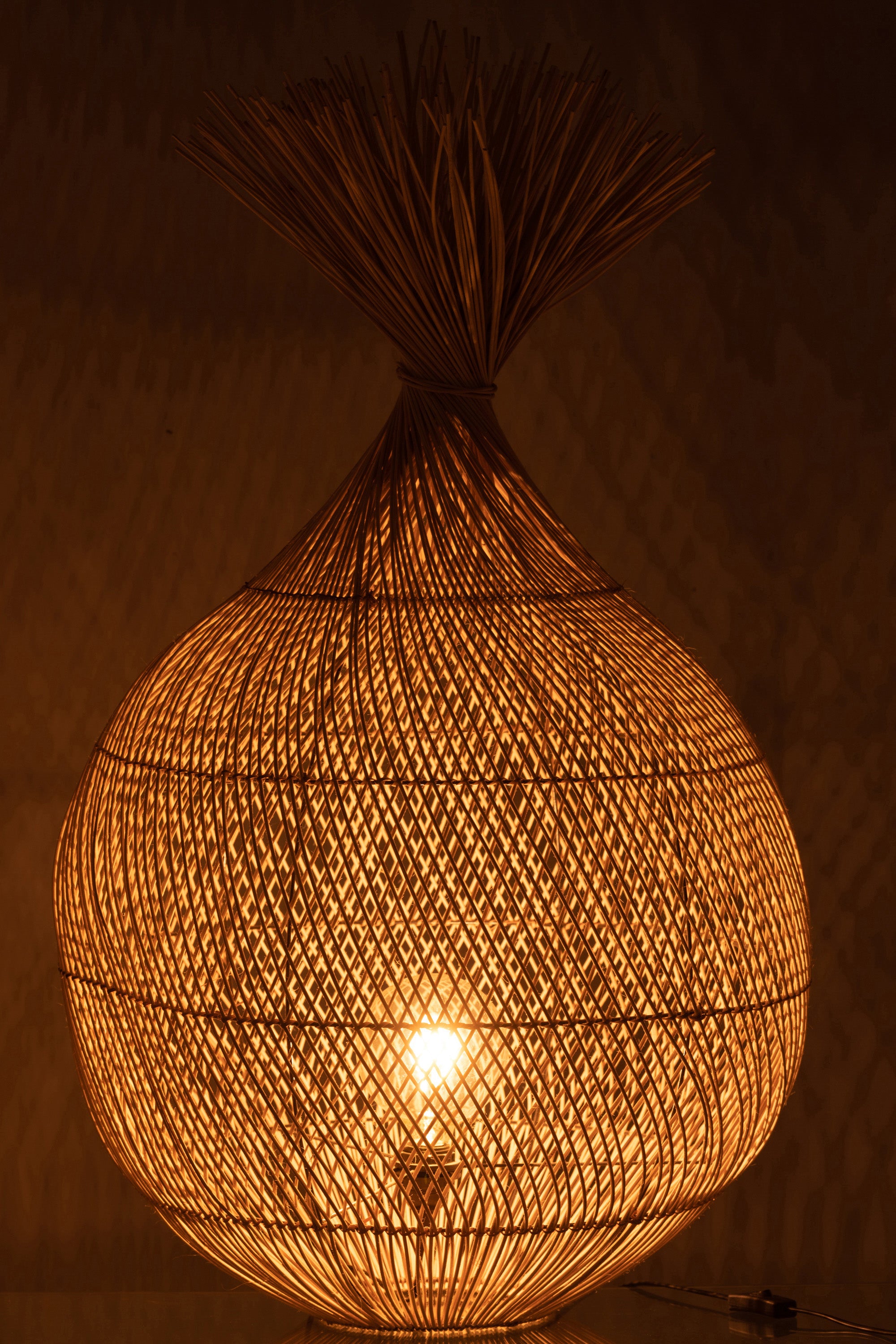 LAMPE KIMMY RATTAN NATUR