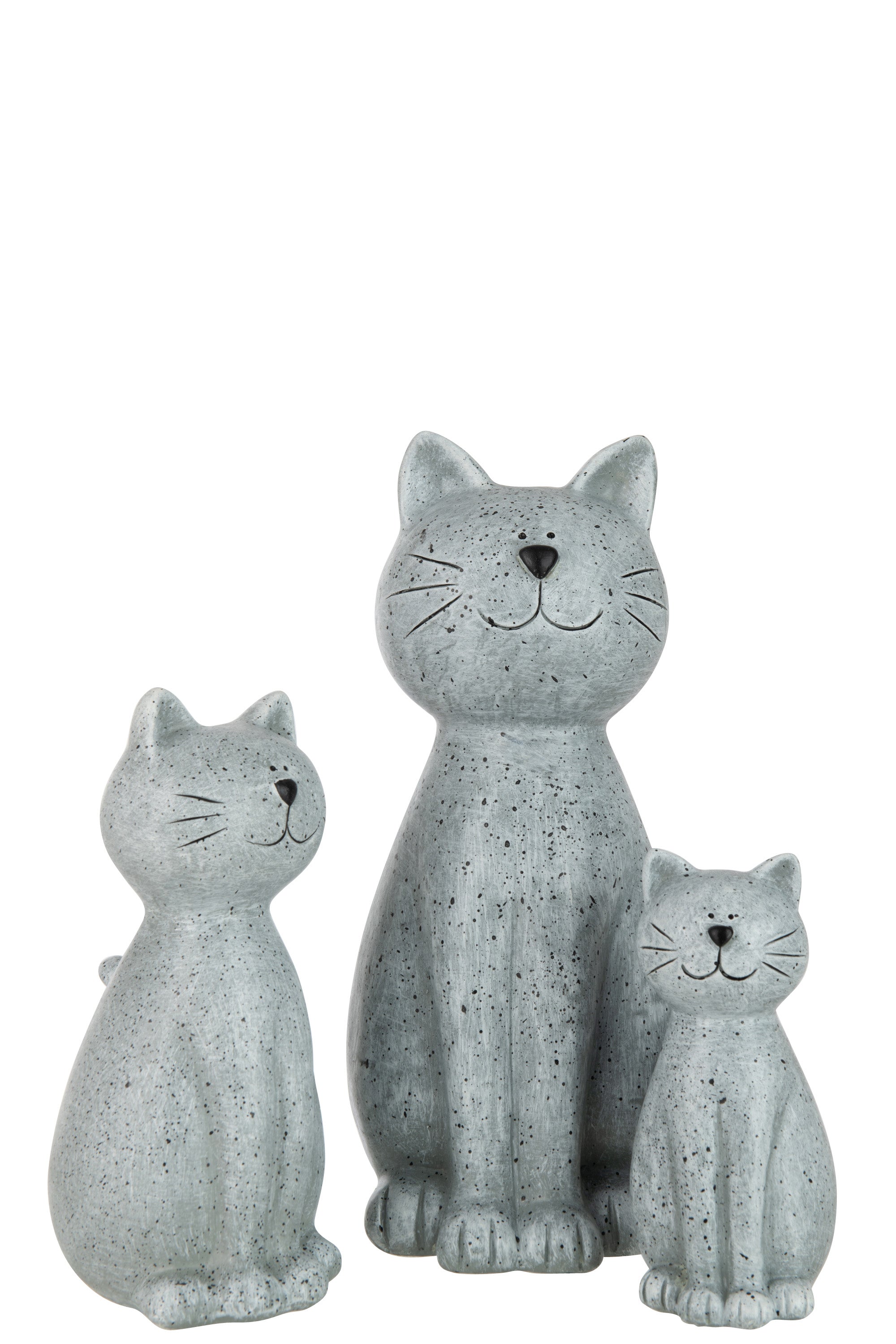 KATZE POLYRESIN GRAU LARGE