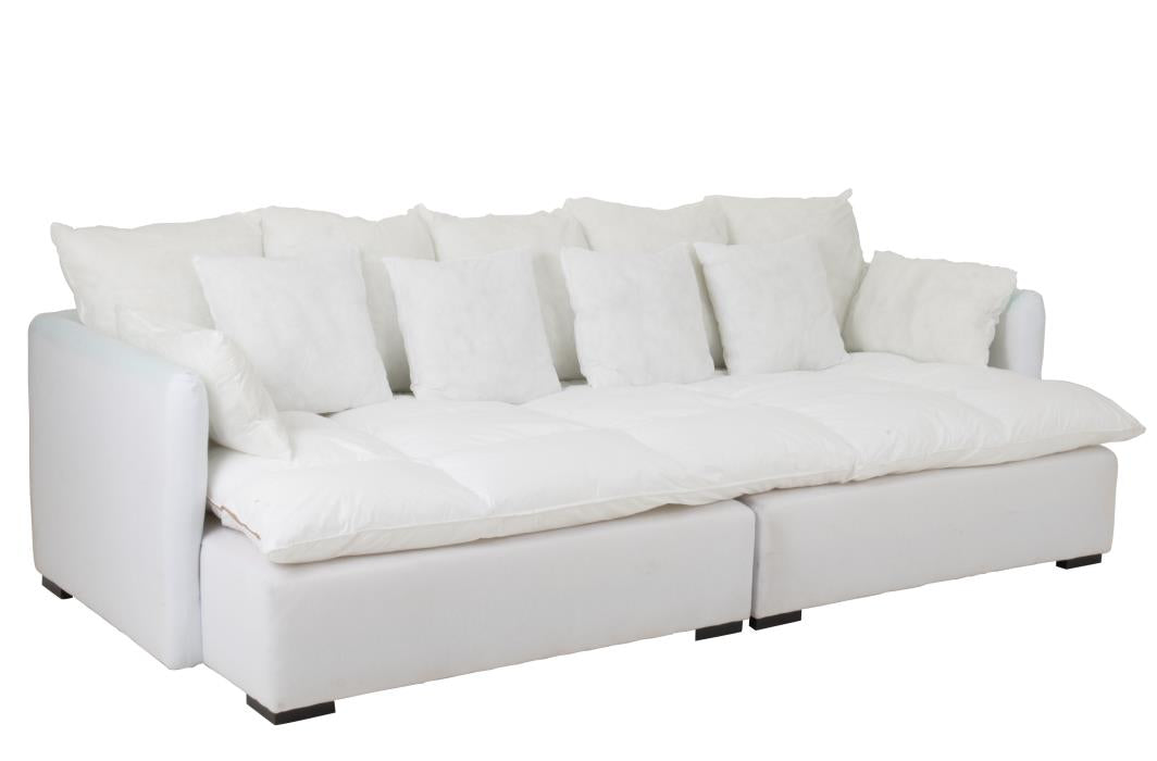 SOFA MIT 11 KISSEN BEACH EXKLUSIV SOFABEZUG