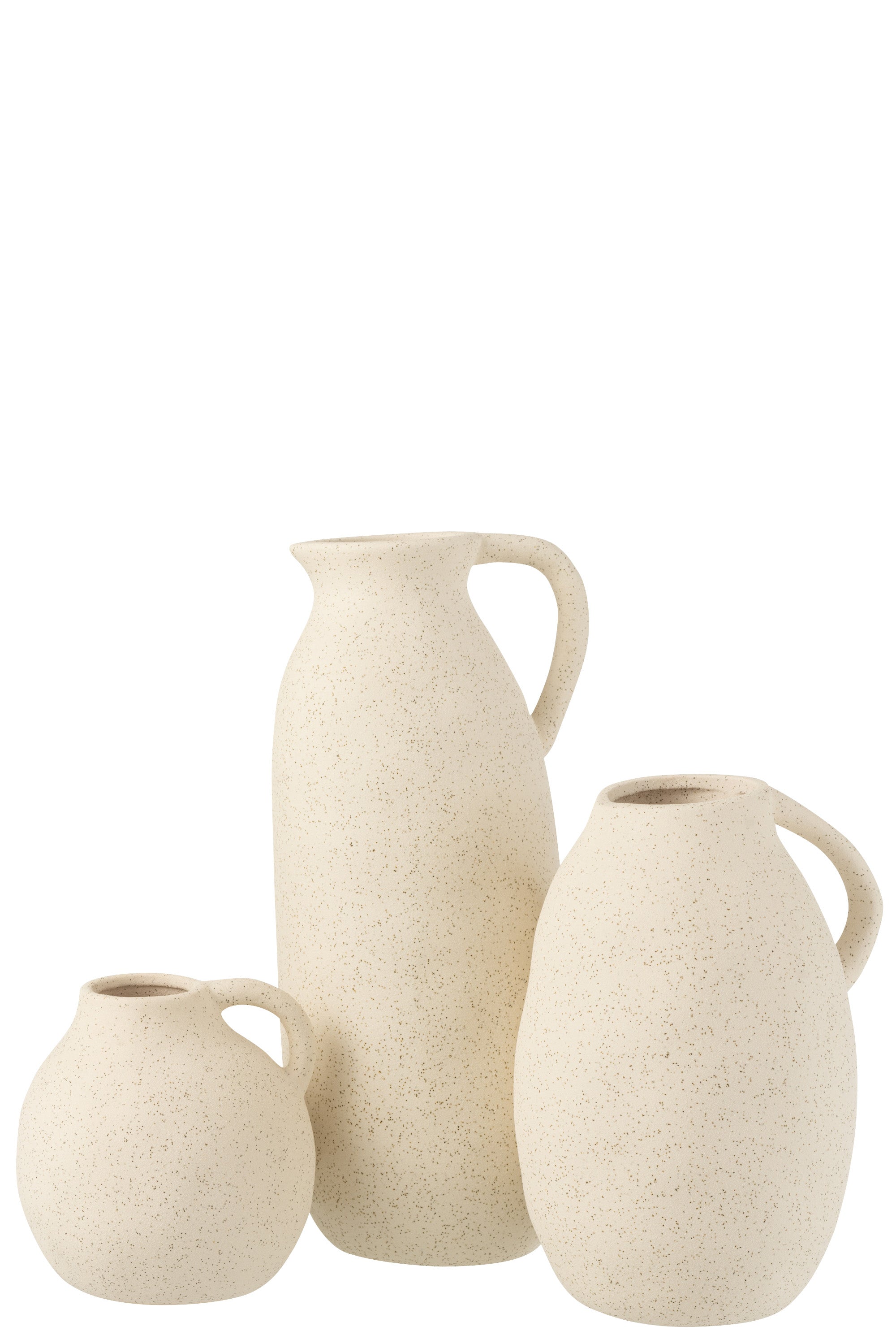 VASE KRUG KERAMIK BEIGE LARGE