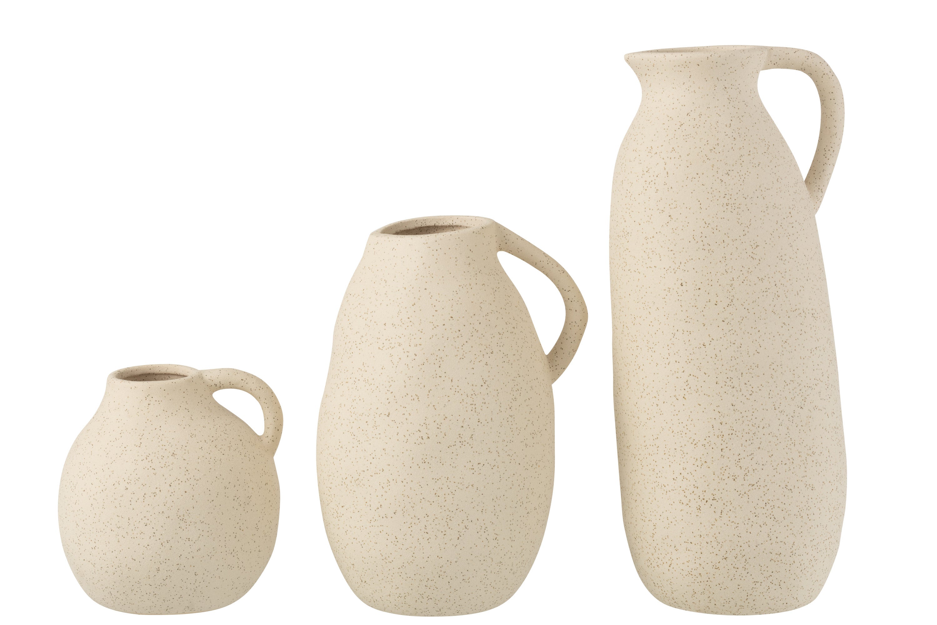 VASE KRUG KERAMIK BEIGE LARGE