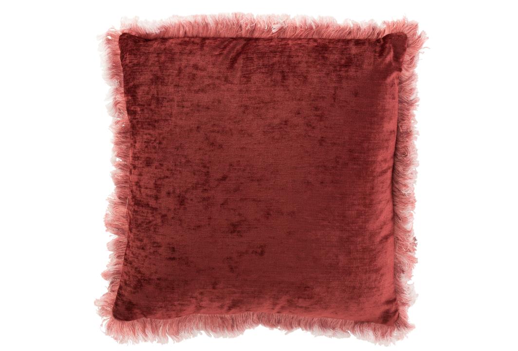 KISSEN FRANSEN POLYESTER BORDEAUX