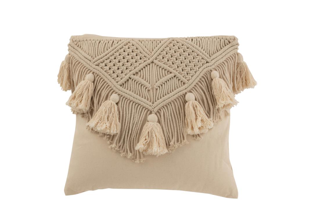 KISSEN COSY BAUMWOLLE BEIGE SMALL