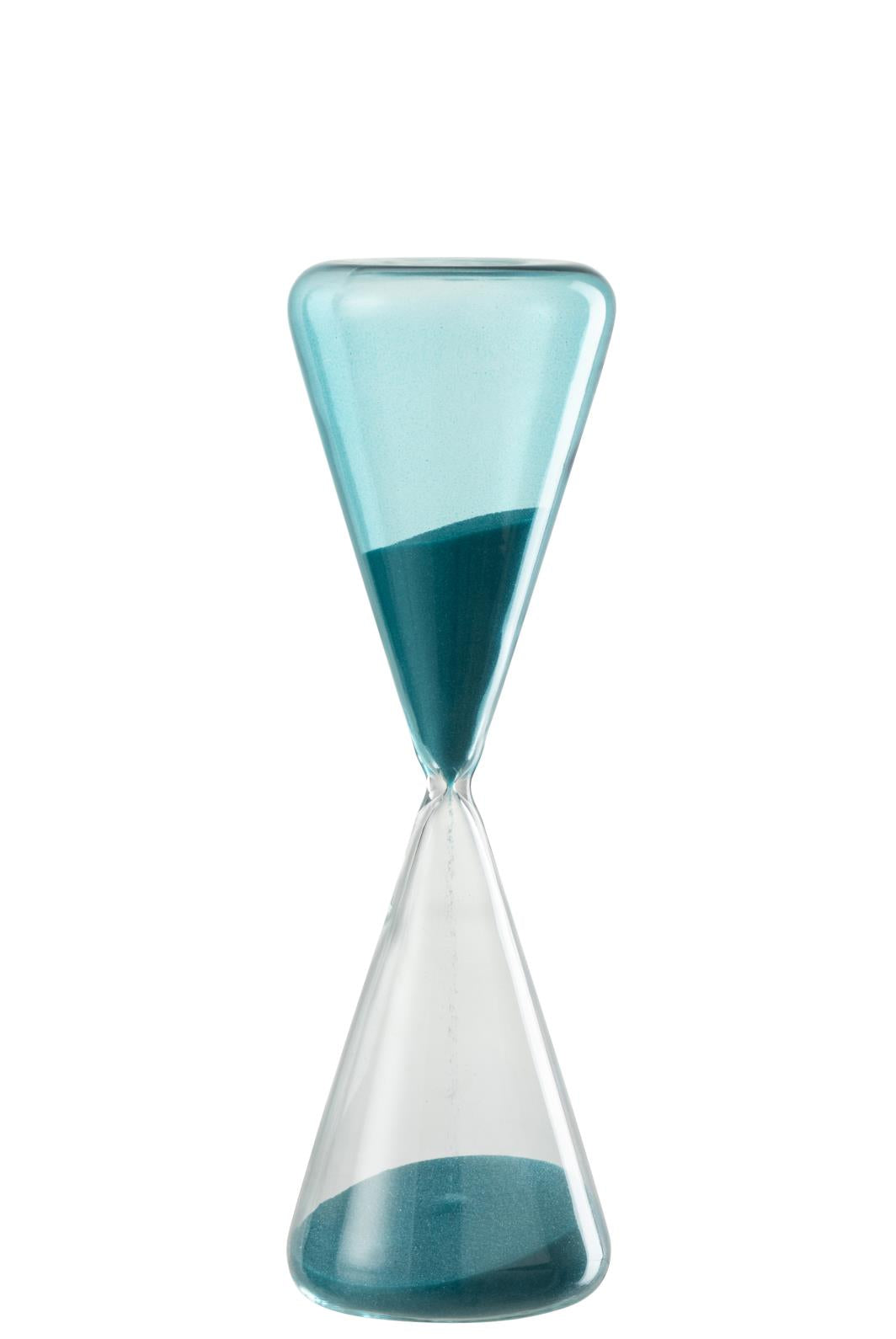 SANDUHR GLAS BLAU SMALL