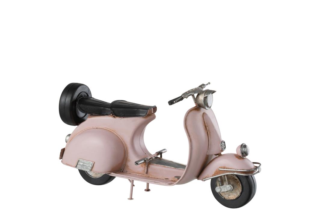 SCOOTER METALL ROSA