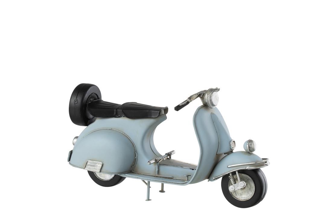 SCOOTER METALL BLAU