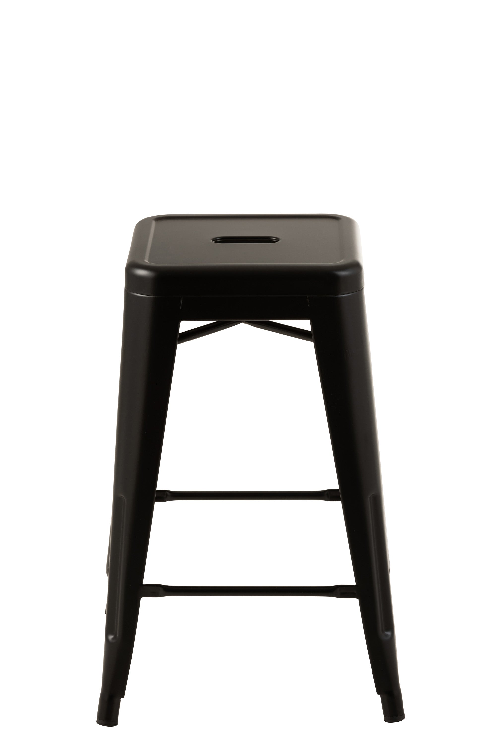 HOCKER BISTRO METALL SCHWARZ