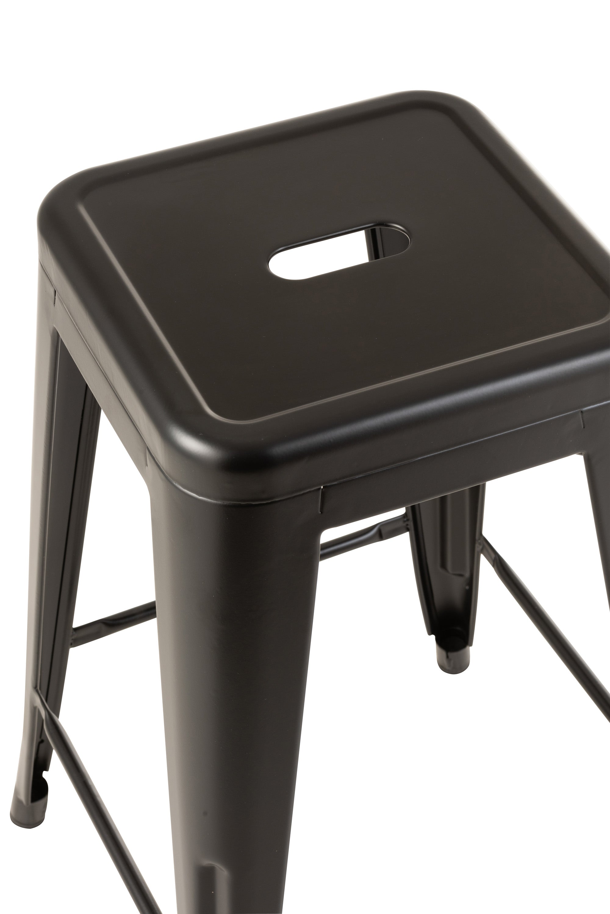 HOCKER BISTRO METALL SCHWARZ