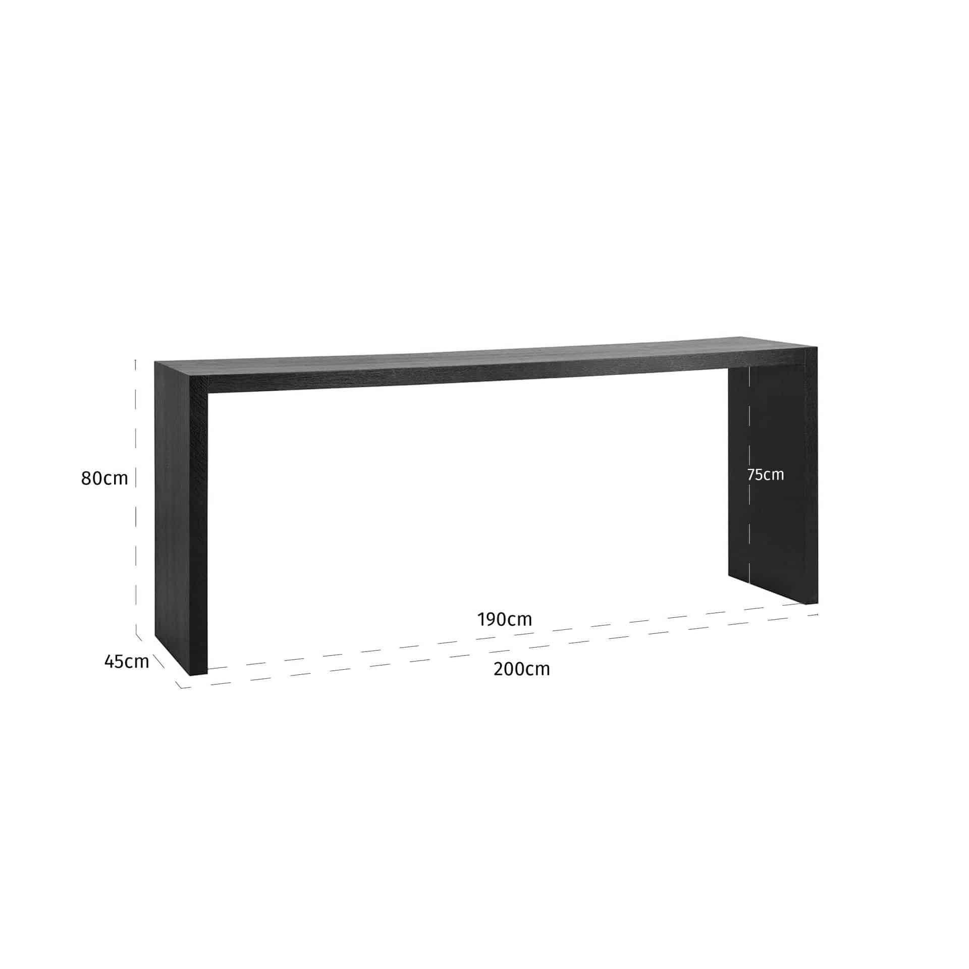 TV-Unit Oakura 3-drawers6503-blackrichmond