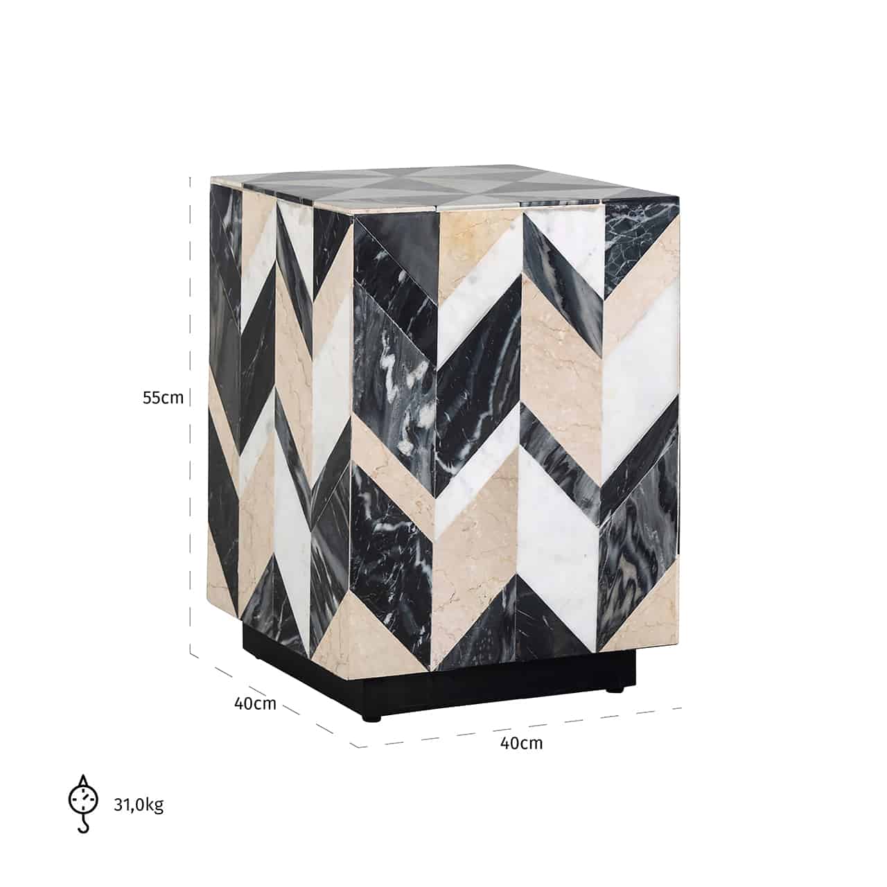 End table Rostelli7841richmond