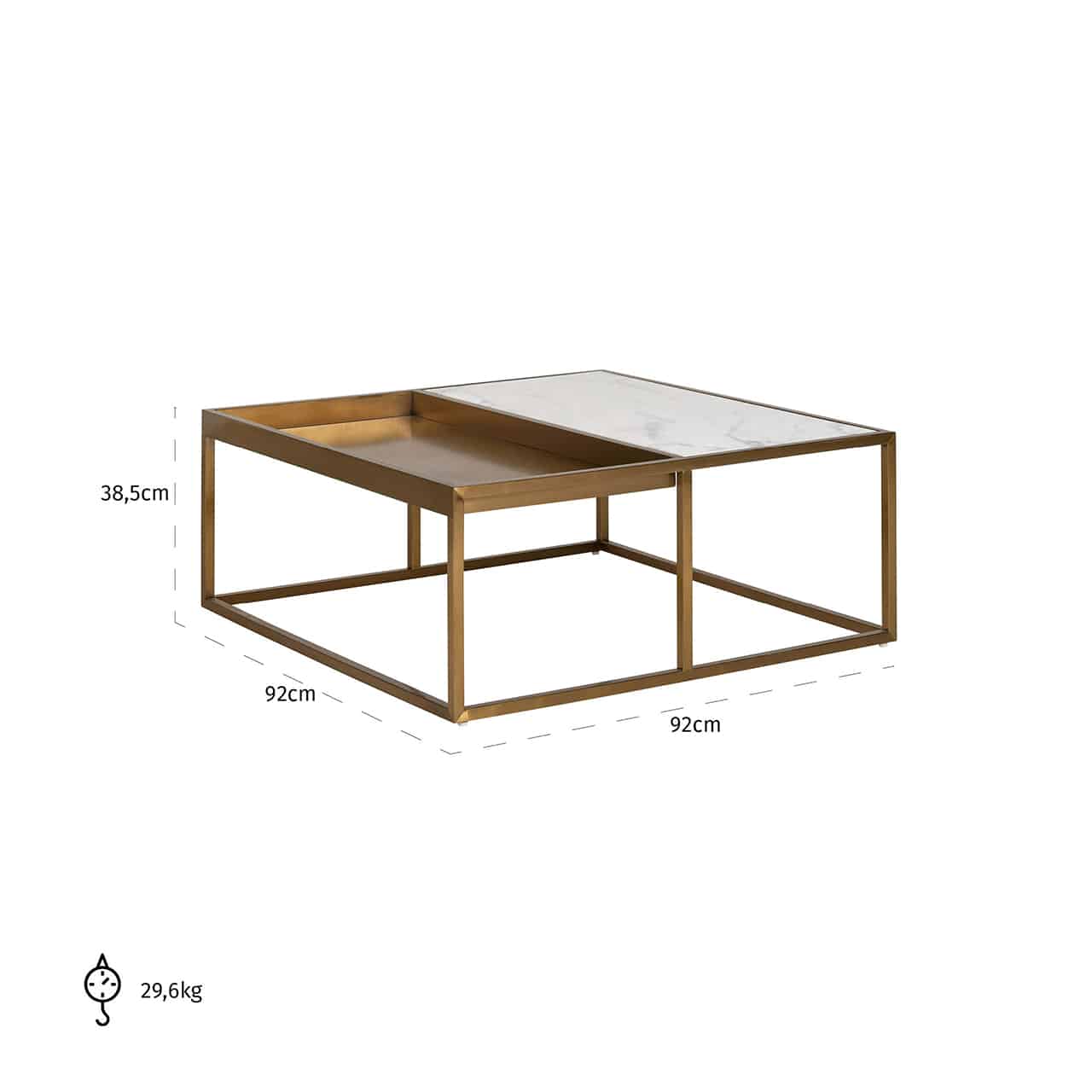 Coffee table Trocadero set of 29474richmond