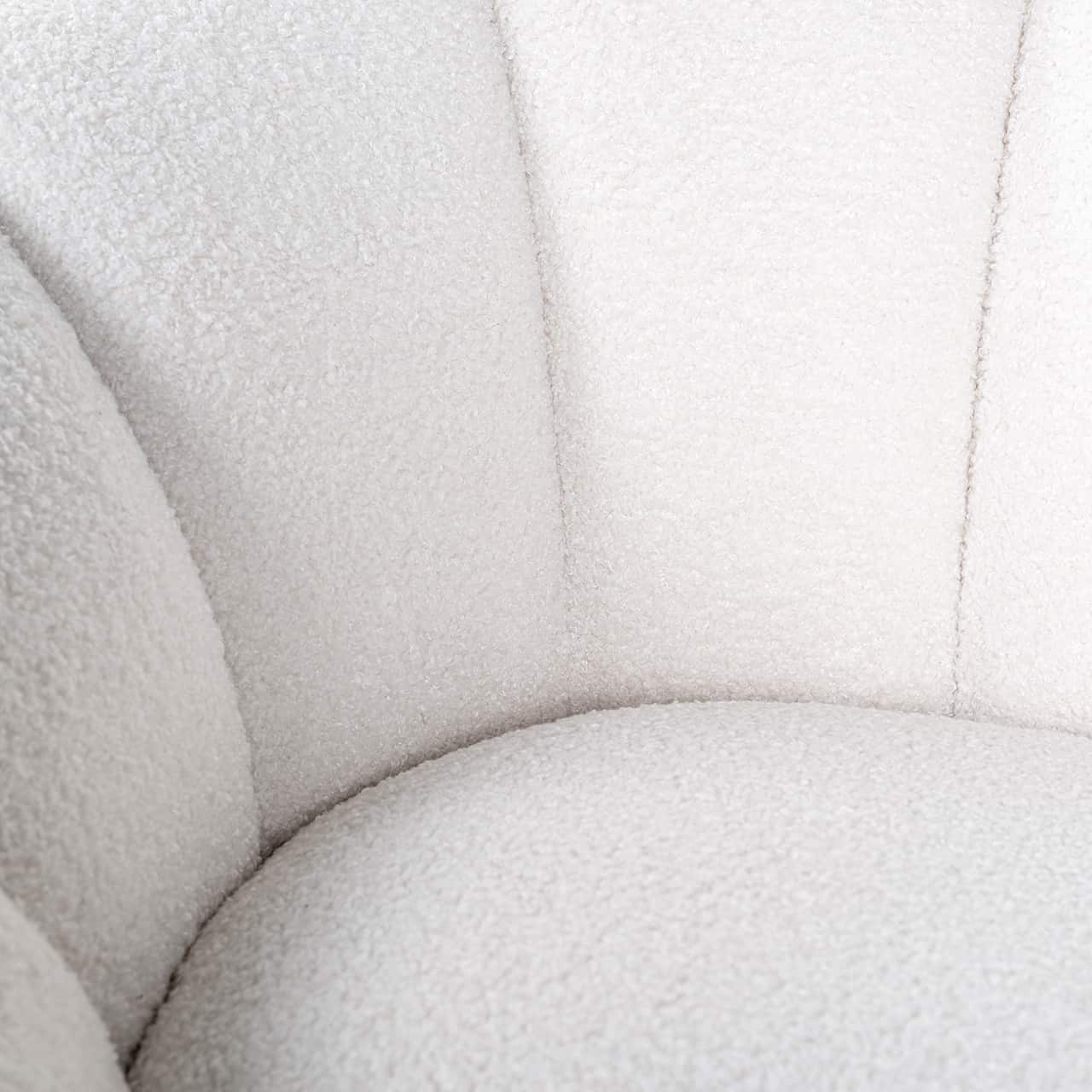 Swivel chair Kendall white bouclés4538-white-bouclerichmond