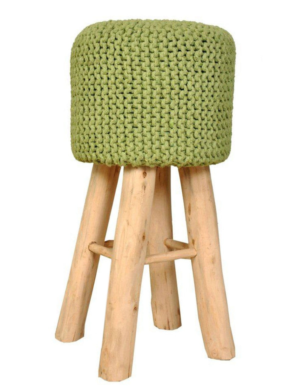 Barhocker Tresen-Hocker Küchenhocker Bistro-Hocker Barstuhl mit Holzfüßen Ø 35 cm Höhe 72 cm