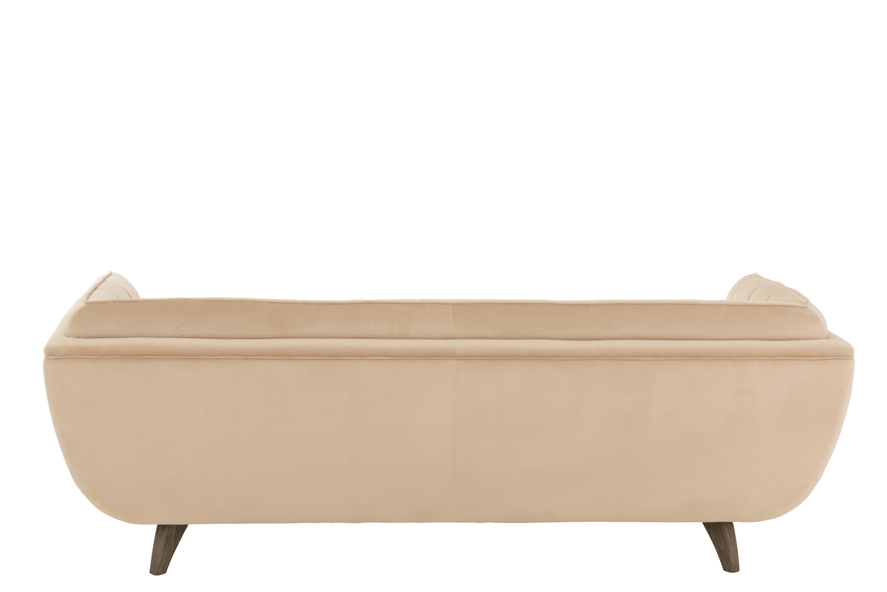 JOLIPA | SOFA 3-SITZER, LINA, VELOURS, BEIGE, ESCHE,213x83x75 | 1a-zuhause